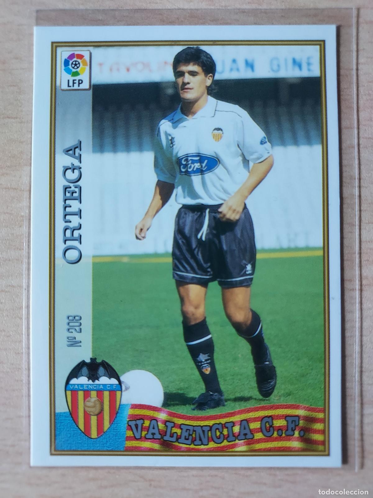Figurine di Calcio: 1997-1998 - 208 ORTEGA - VALENCIA CF - MUNDICROMO