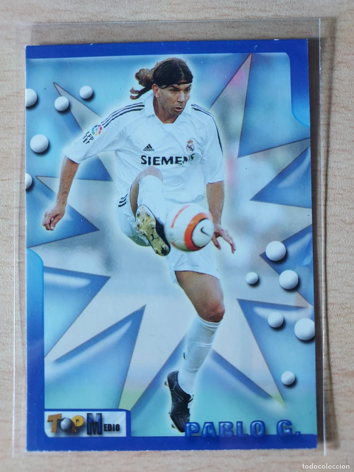 Figurine di Calcio: 2005-2006 - 110 PABLO GARCIA - REAL MADRID - MUNDICROMO TOP LIGA