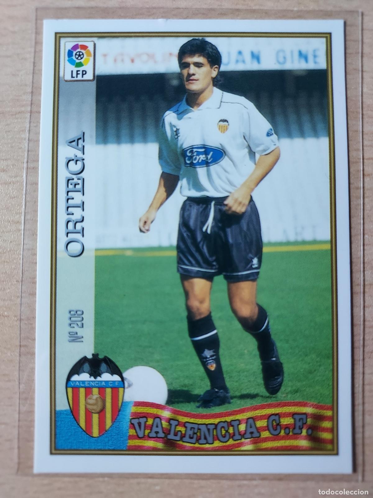 Figurine di Calcio: 1997-1998 - 208 ORTEGA - VALENCIA CF - MUNDICROMO