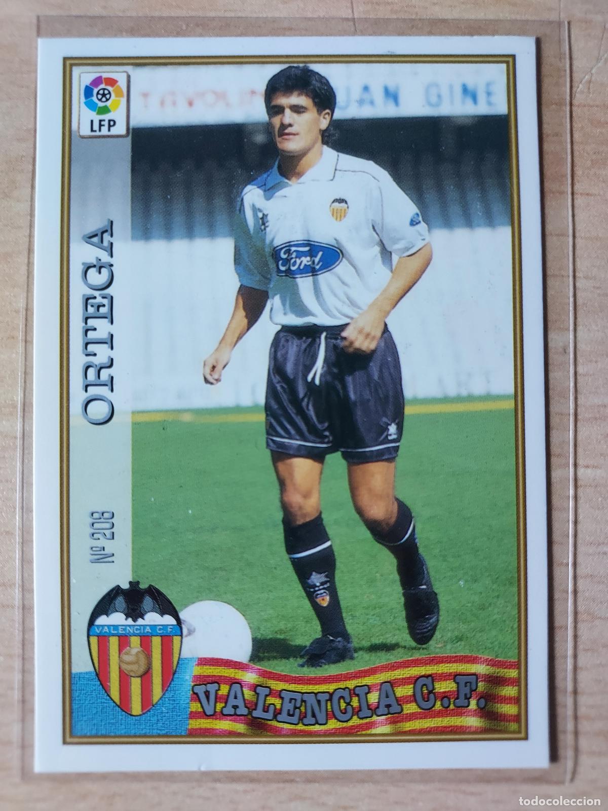 Figurine di Calcio: 1997-1998 - 208 ORTEGA - VALENCIA CF - MUNDICROMO
