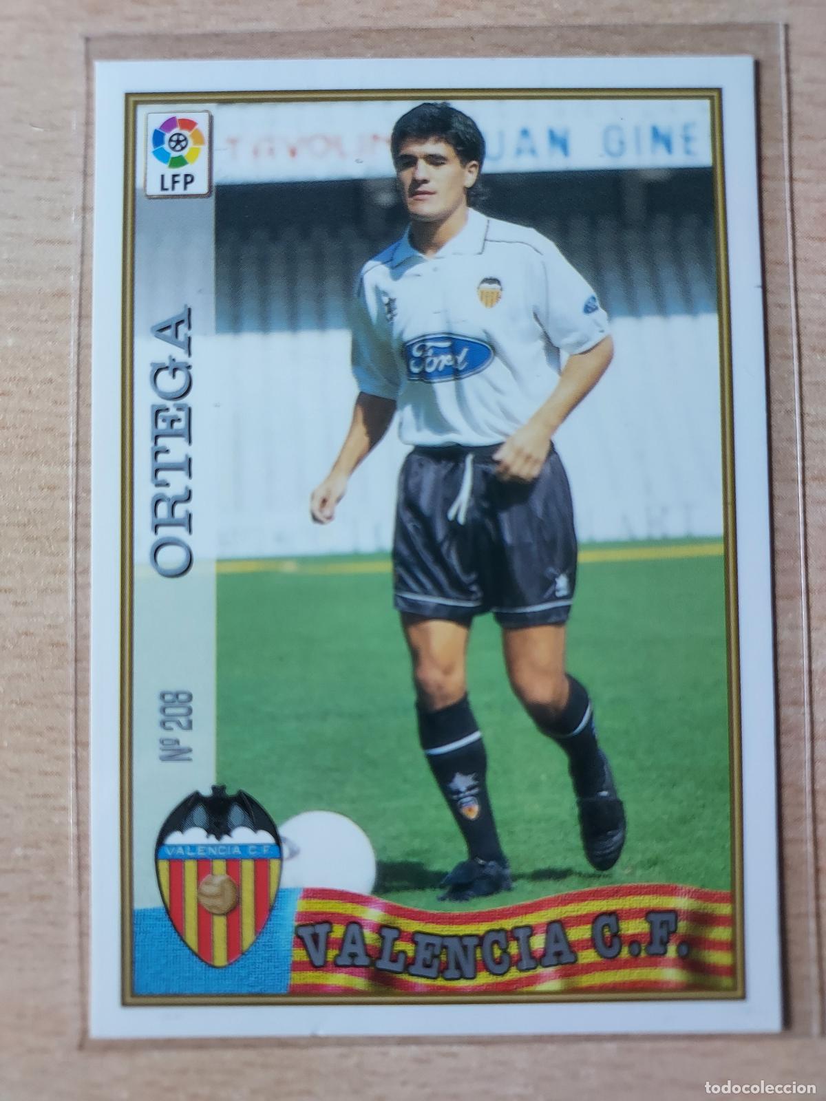 Figurine di Calcio: 1997-1998 - 208 ORTEGA - VALENCIA CF - MUNDICROMO