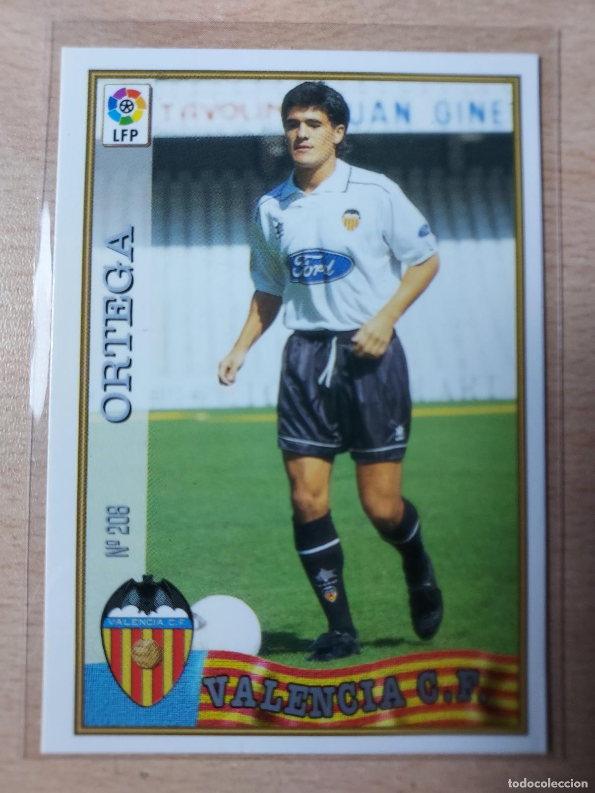 Figurine di Calcio: 1997-1998 - 208 ORTEGA - VALENCIA CF - MUNDICROMO