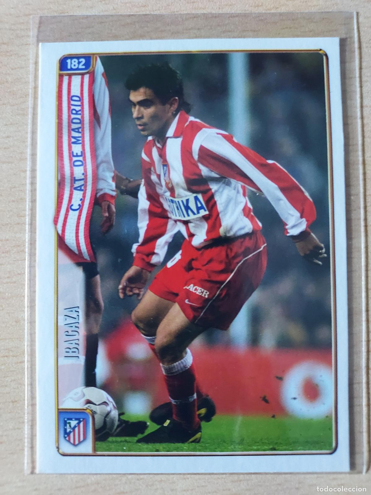 Cromos de F&uacute;tbol: 2004-2005 - 182 IBAGAZA - ATLETICO DE MADRID - MUNDICROMO