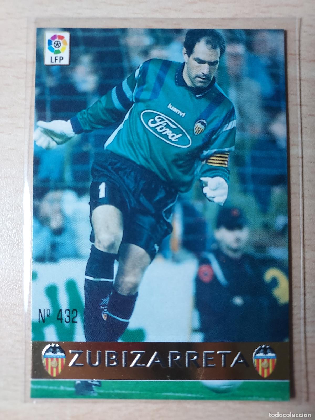 Fu&szlig;ball-Sticker: 1997-1998 - 432 ZUBIZARRETA - VALENCIA CF - MUNDICROMO