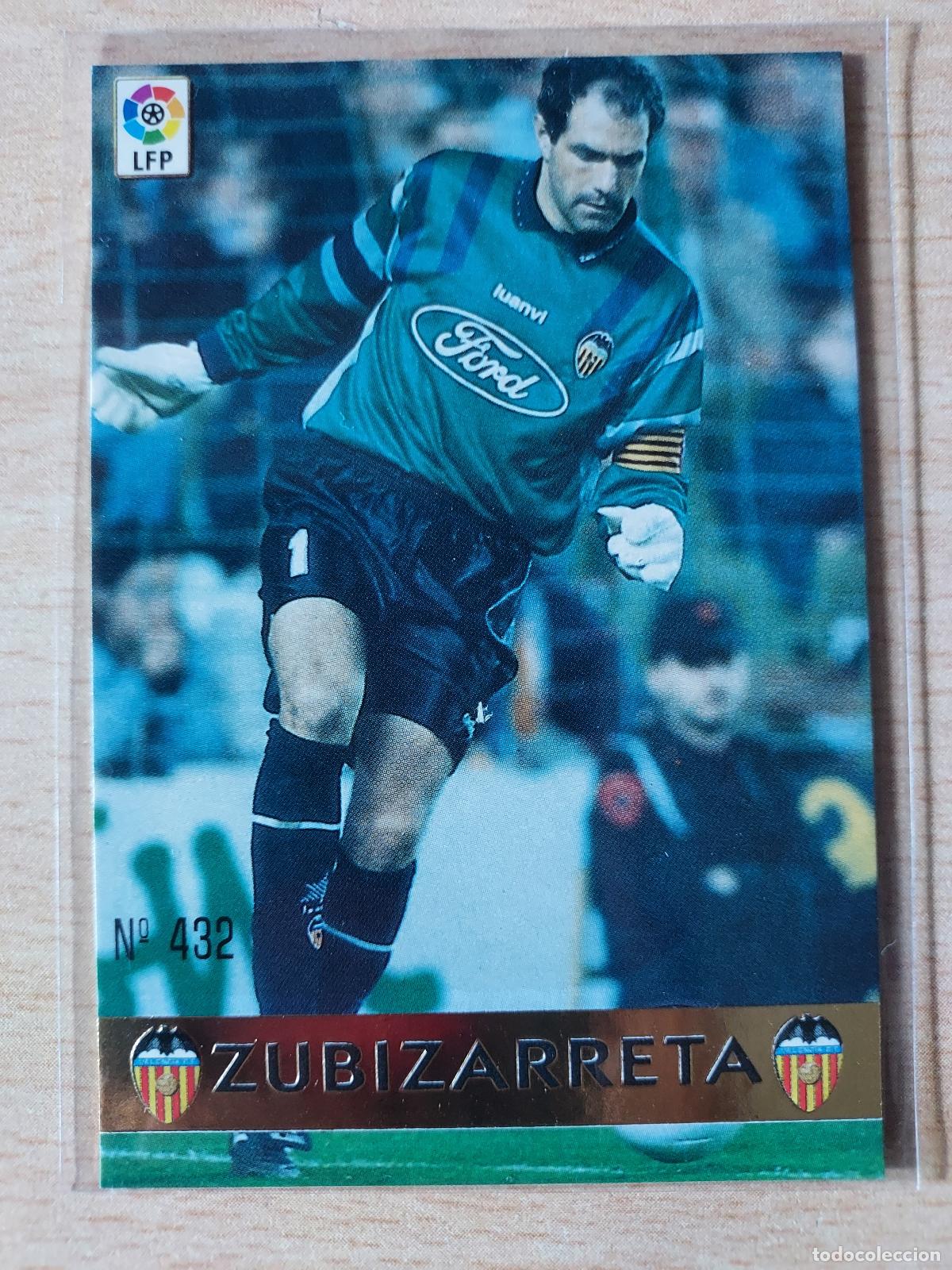 Fu&szlig;ball-Sticker: 1997-1998 - 432 ZUBIZARRETA - VALENCIA CF - MUNDICROMO