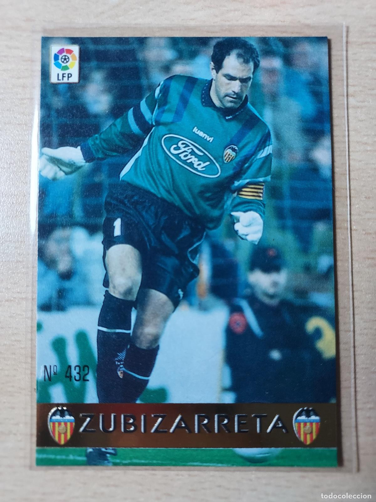 Fu&szlig;ball-Sticker: 1997-1998 - 432 ZUBIZARRETA - VALENCIA CF - MUNDICROMO