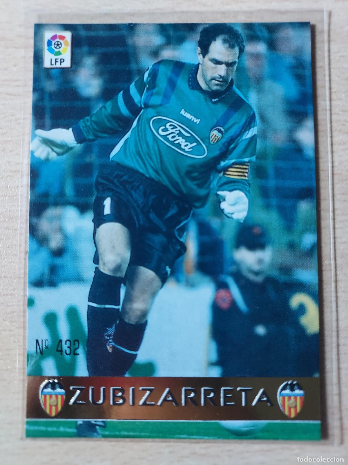 Fu&szlig;ball-Sticker: 1997-1998 - 432 ZUBIZARRETA - VALENCIA CF - MUNDICROMO