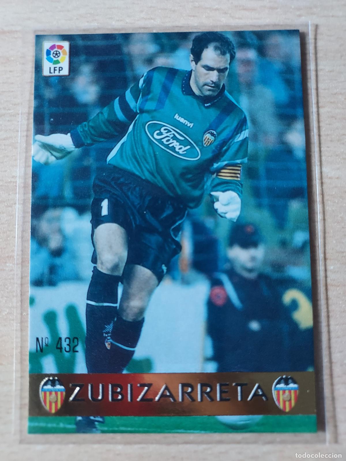 Fu&szlig;ball-Sticker: 1997-1998 - 432 ZUBIZARRETA - VALENCIA CF - MUNDICROMO
