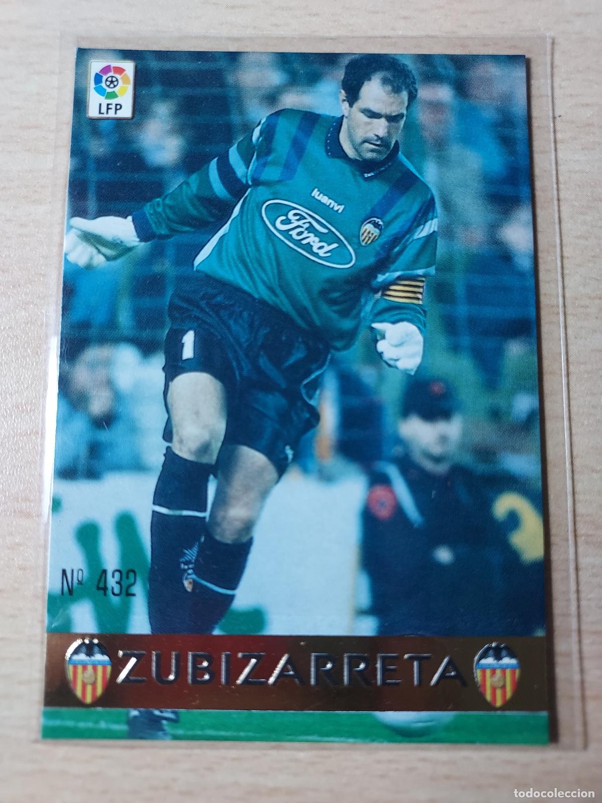 Fu&szlig;ball-Sticker: 1997-1998 - 432 ZUBIZARRETA - VALENCIA CF - MUNDICROMO