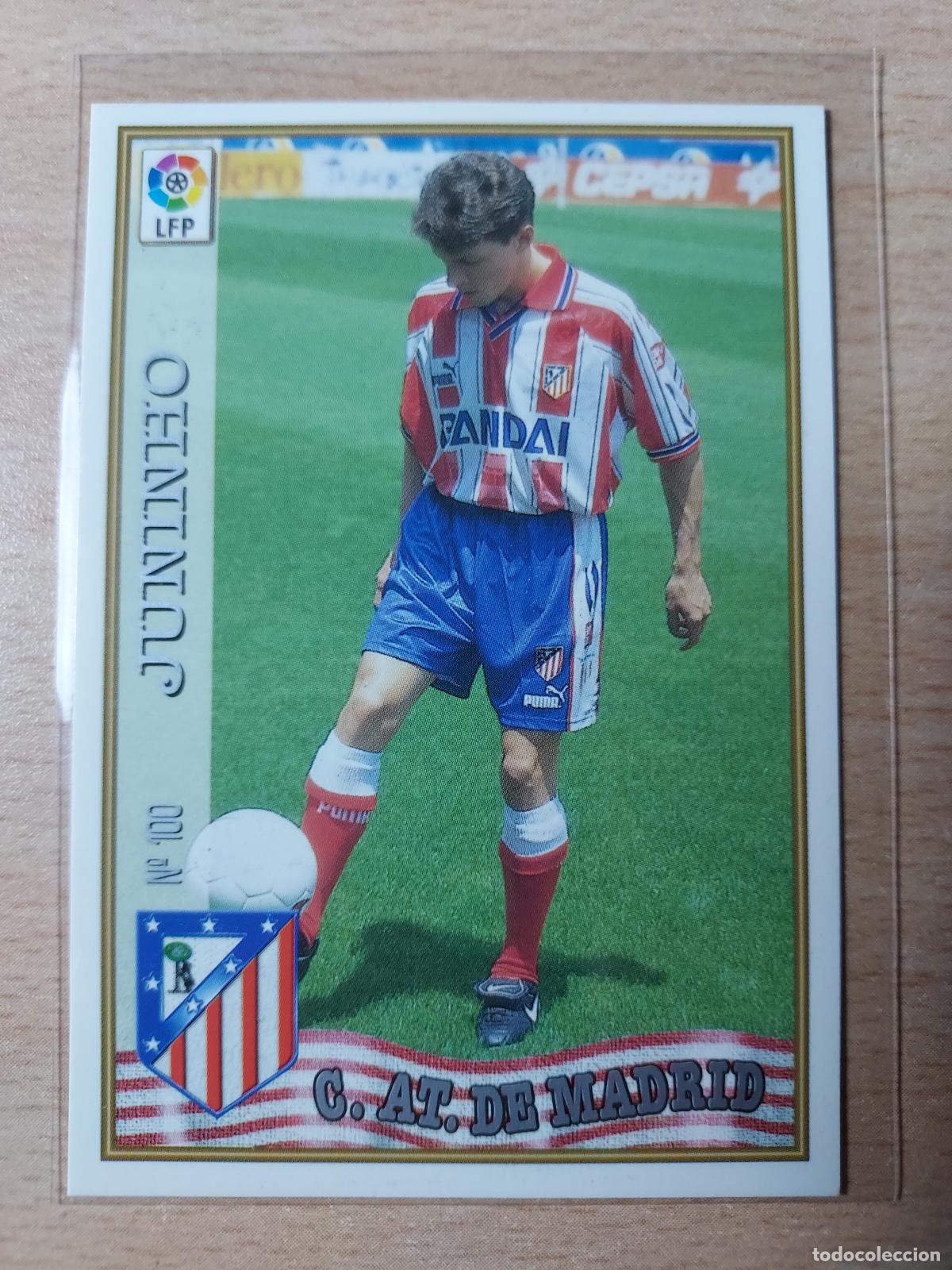 Cromos de Futebol: 1997-1998 - 100 JUNINHO - ATLETICO DE MADRID - MUNDICROMO