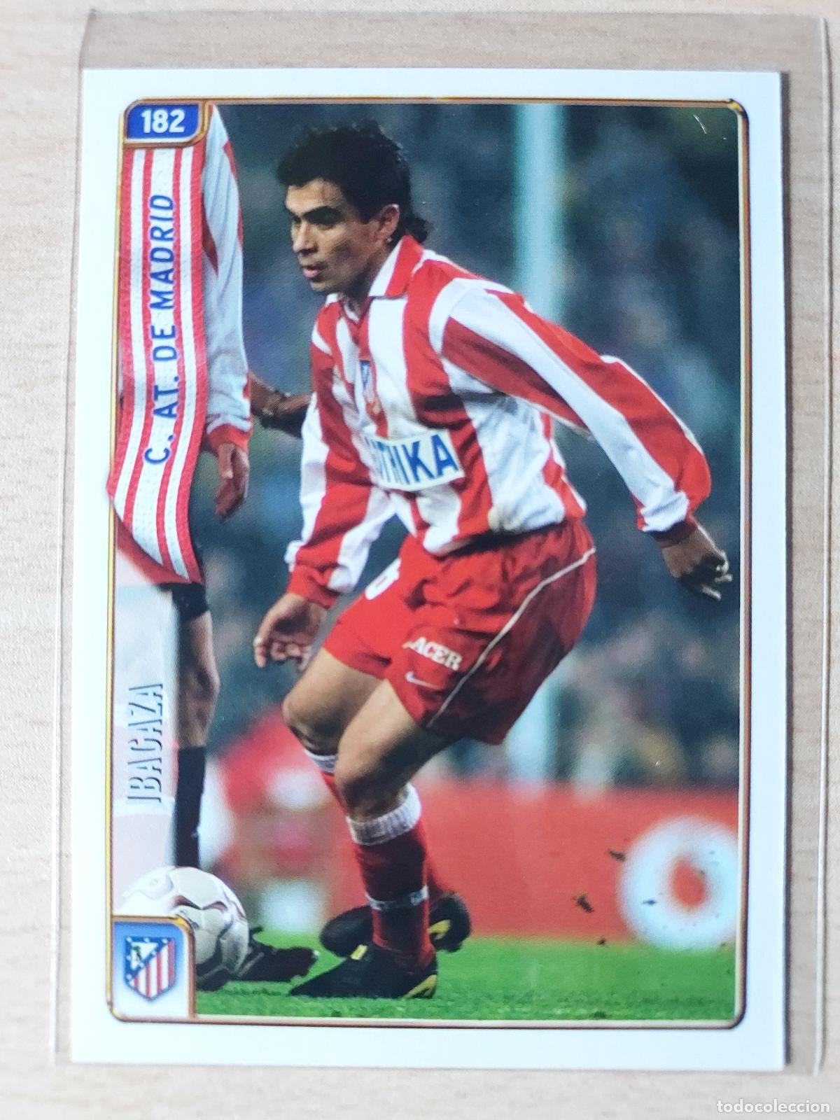 Cromos de Futebol: 2004-2005 - 182 IBAGAZA - ATLETICO DE MADRID - MUNDICROMO