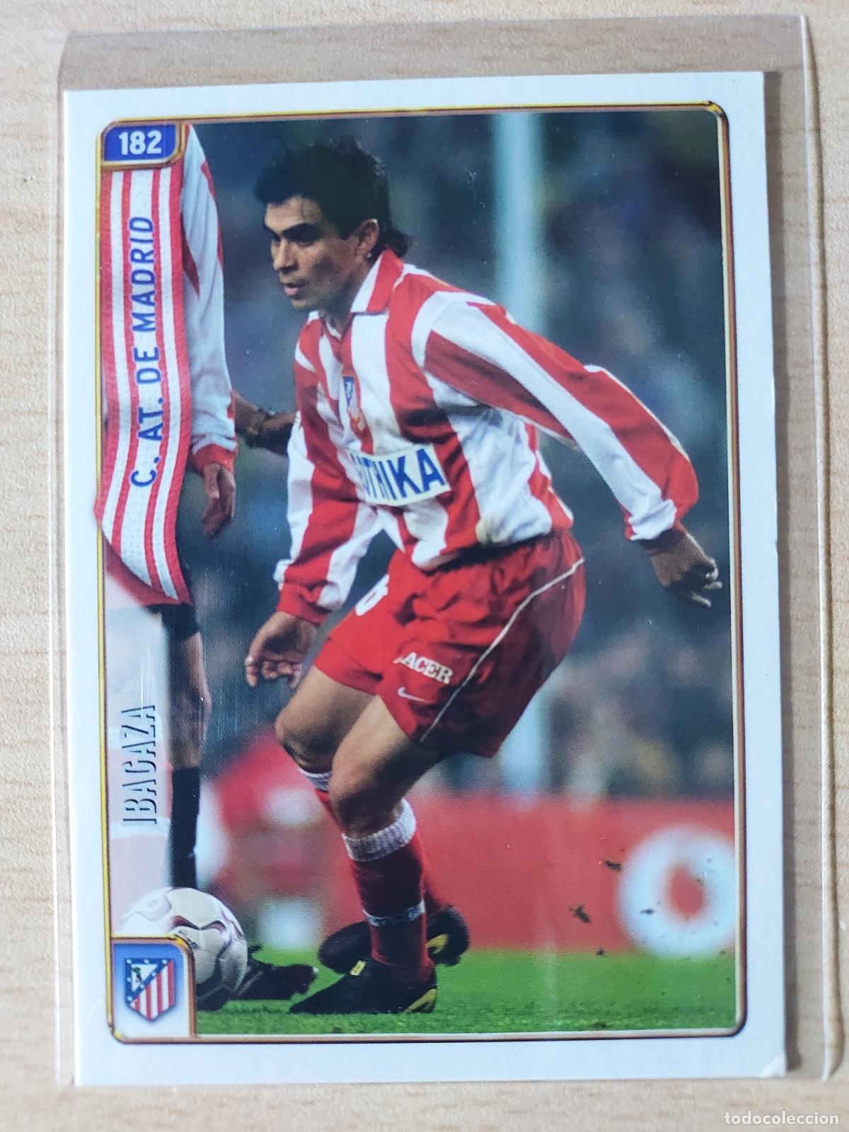 Cromos de Futebol: 2004-2005 - 182 IBAGAZA - ATLETICO DE MADRID - MUNDICROMO