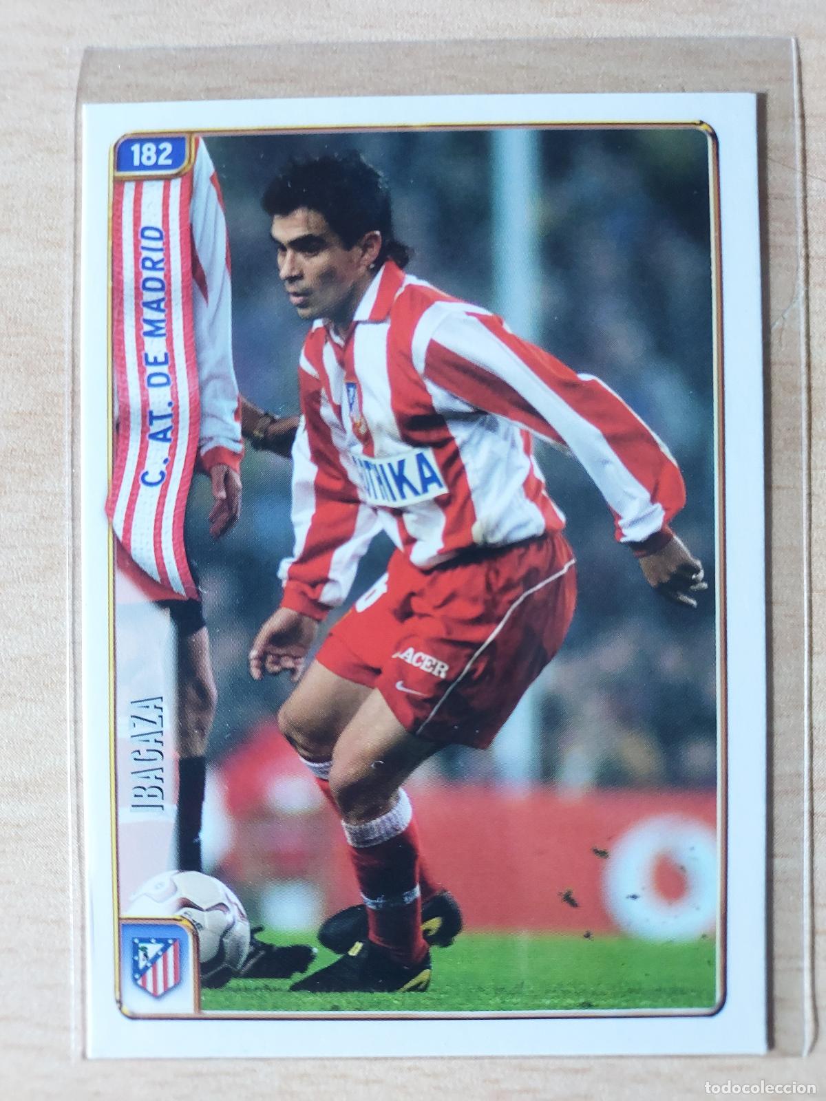 Cromos de Futebol: 2004-2005 - 182 IBAGAZA - ATLETICO DE MADRID - MUNDICROMO