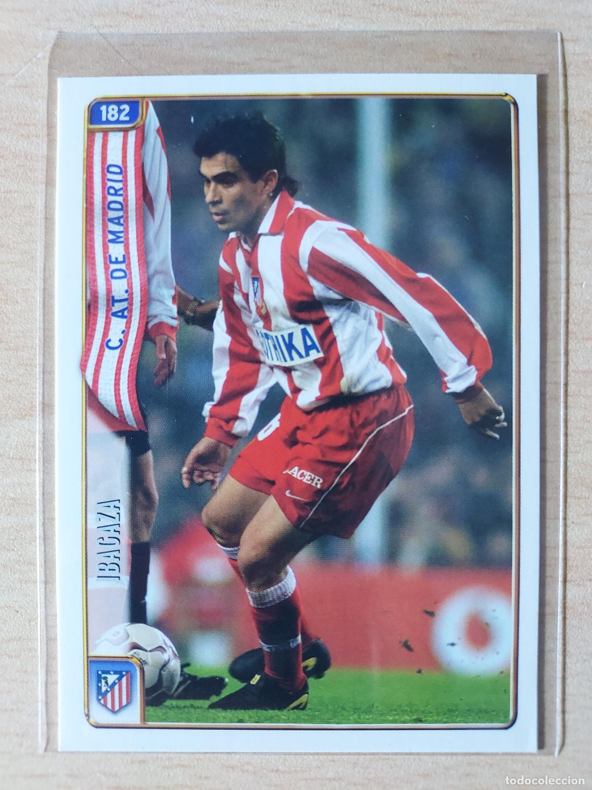 Cromos de Futebol: 2004-2005 - 182 IBAGAZA - ATLETICO DE MADRID - MUNDICROMO