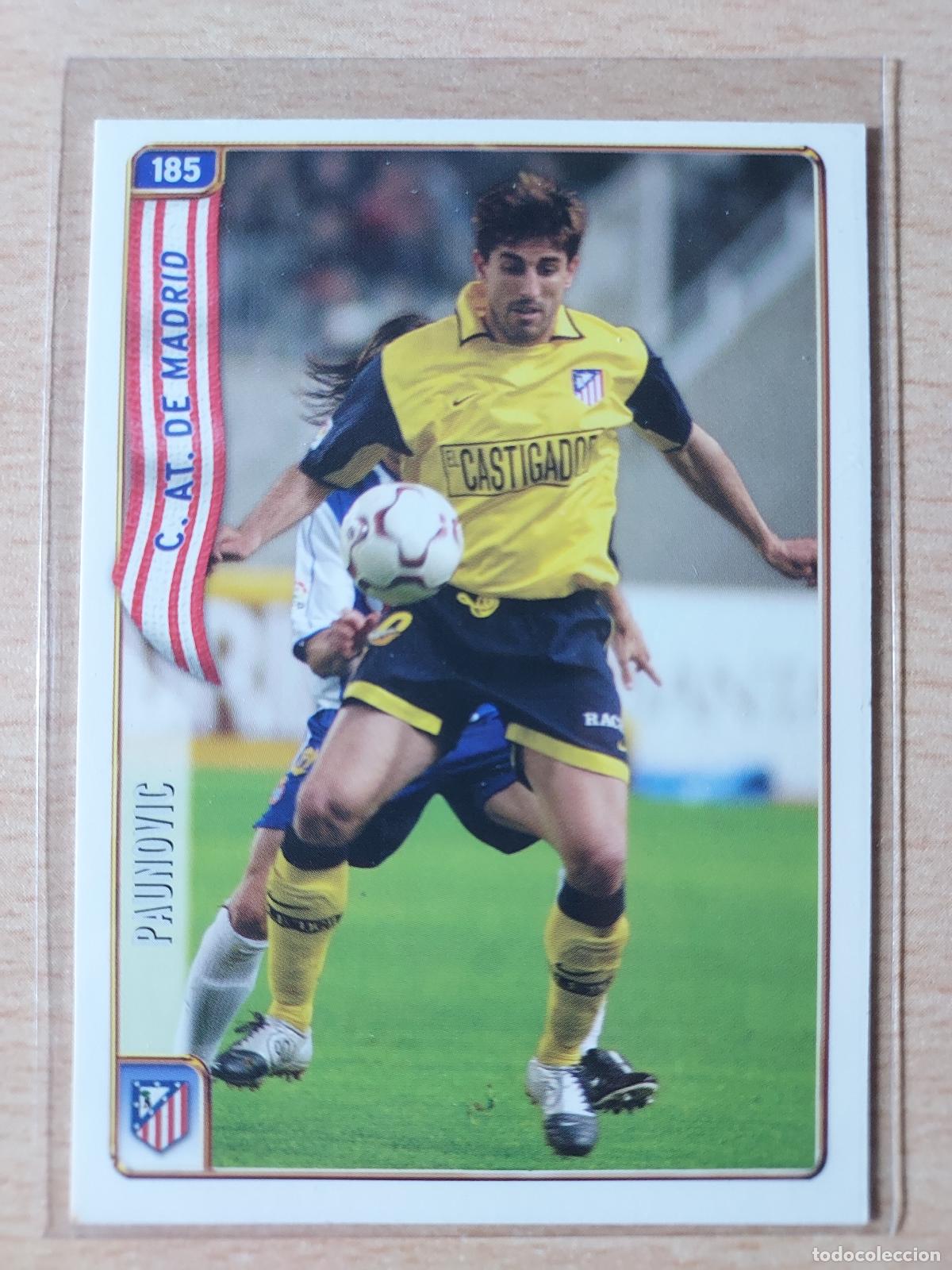Cromos de Futebol: 2004-2005 - 185 PAUNOVIC - ATLETICO DE MADRID - MUNDICROMO