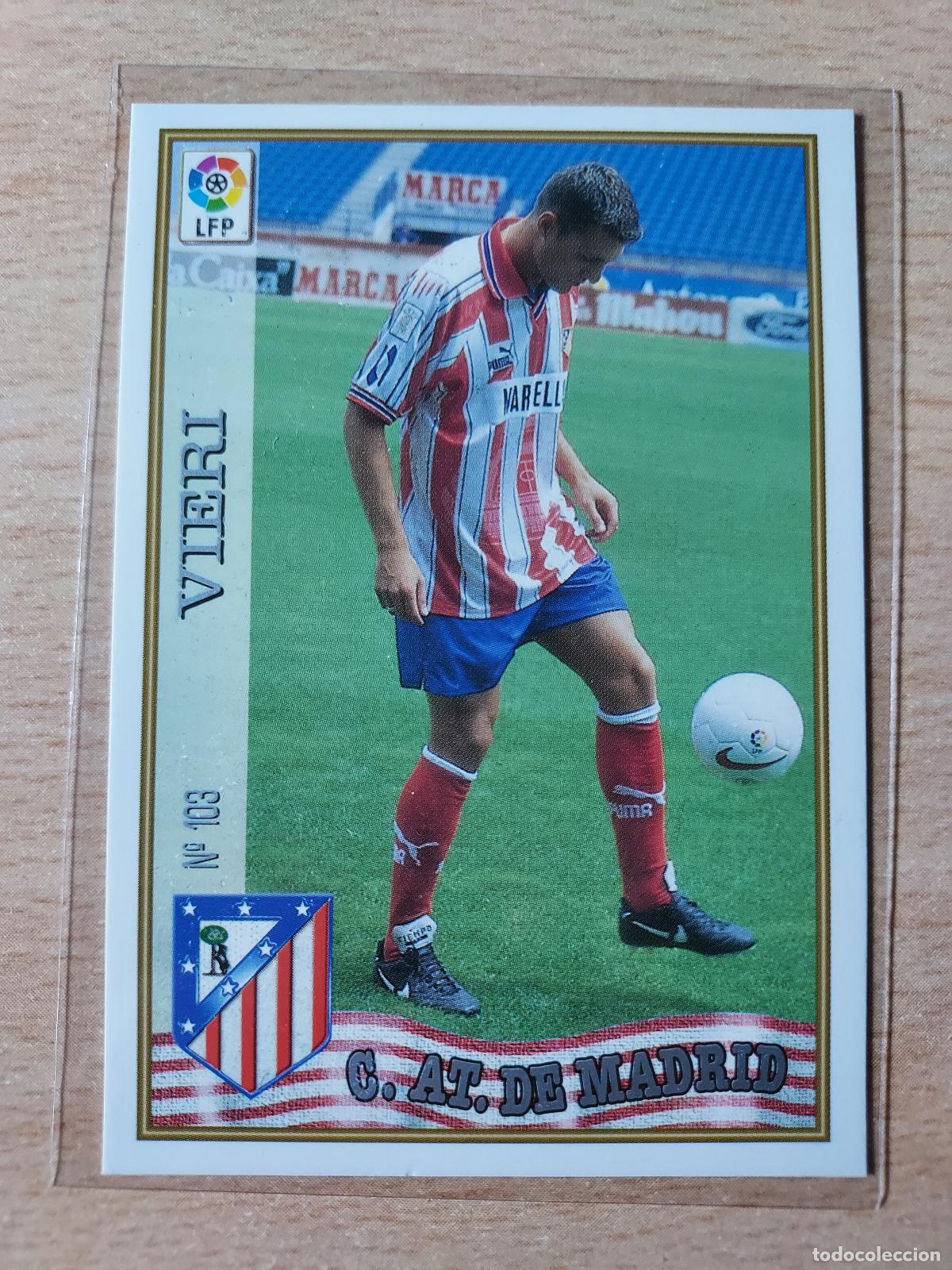 Cromos de Futebol: 1997-1998 - 103 VIERI - ATLETICO DE MADRID - MUNDICROMO