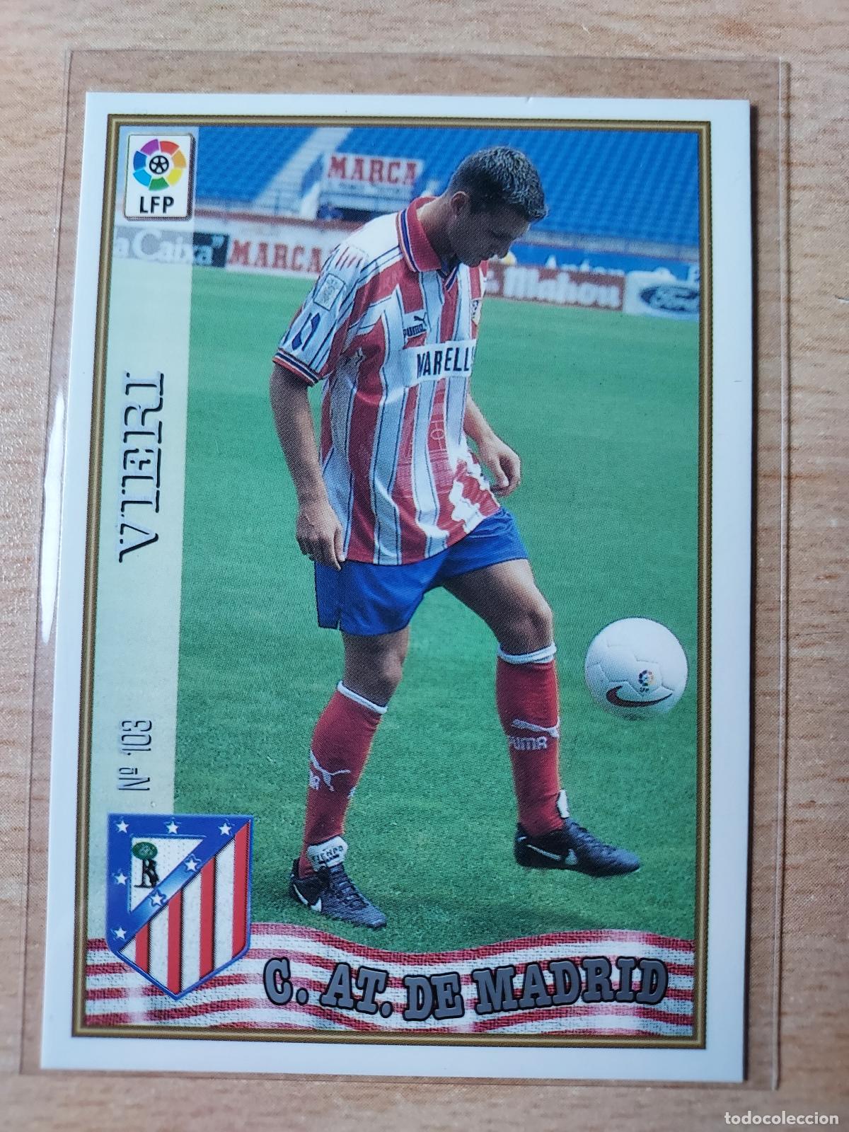 Cromos de Futebol: 1997-1998 - 103 VIERI - ATLETICO DE MADRID - MUNDICROMO