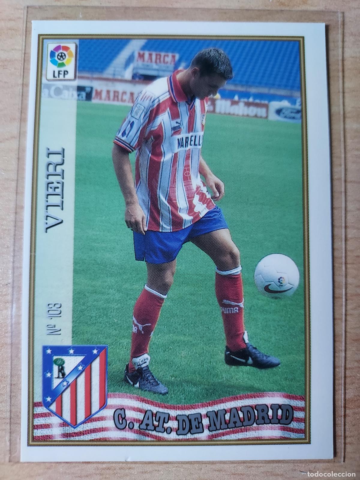 Cromos de Futebol: 1997-1998 - 103 VIERI - ATLETICO DE MADRID - MUNDICROMO