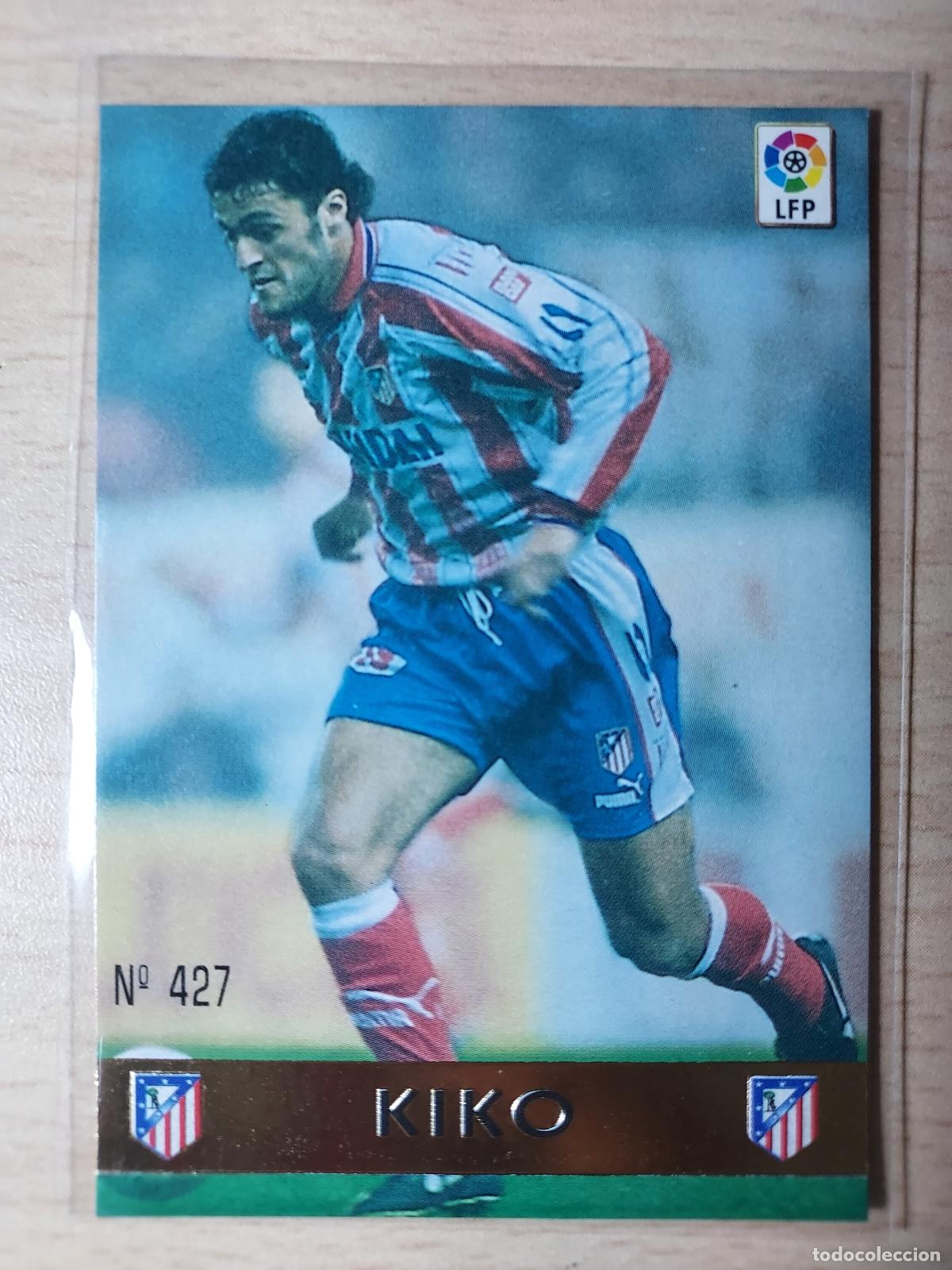 Cromos de Futebol: 1997-1998 - 427 KIKO - ATLETICO DE MADRID - MUNDICROMO