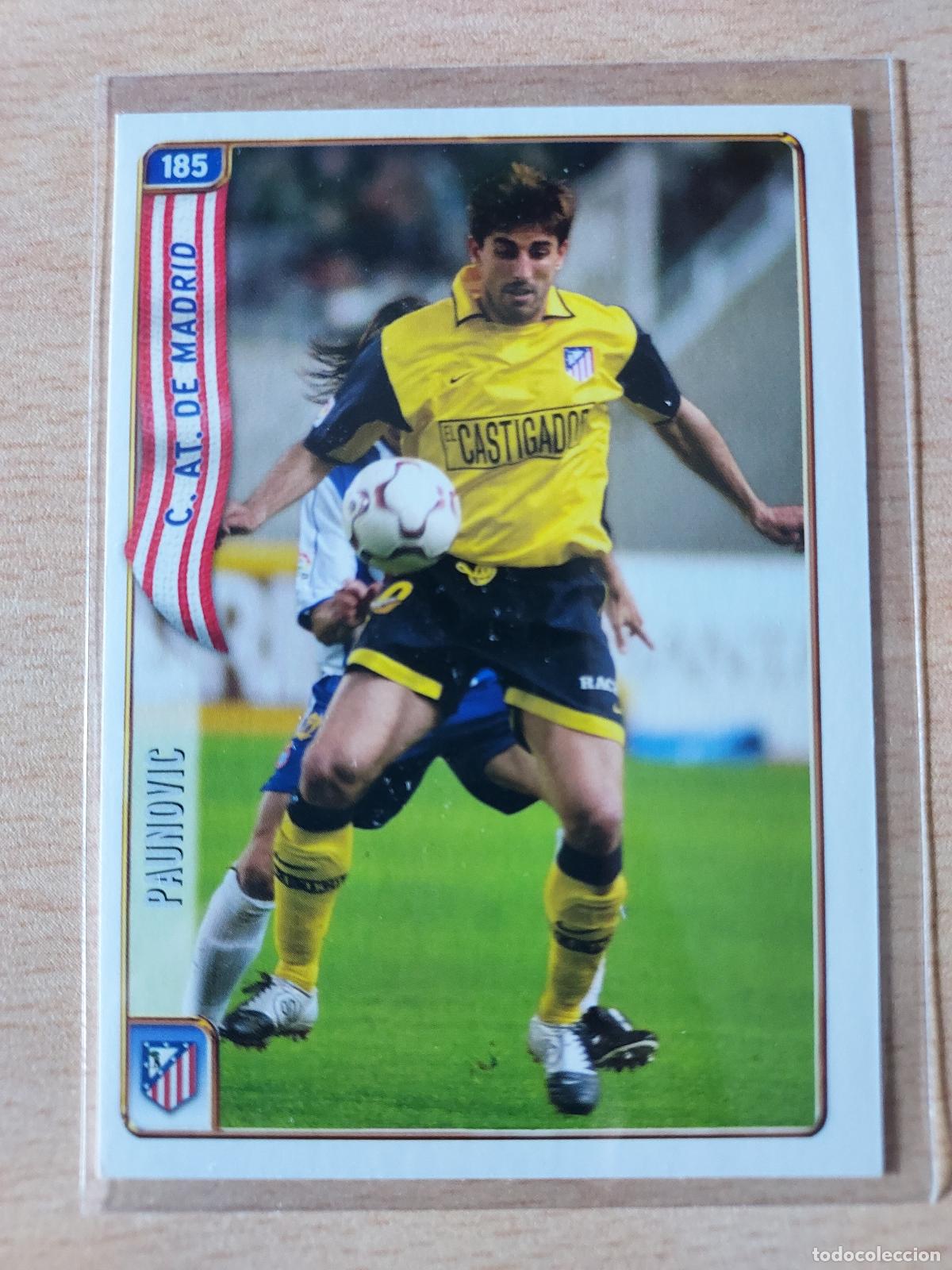 Figurine di Calcio: 2004-2005 - 185 PAUNOVIC - ATLETICO DE MADRID - MUNDICROMO