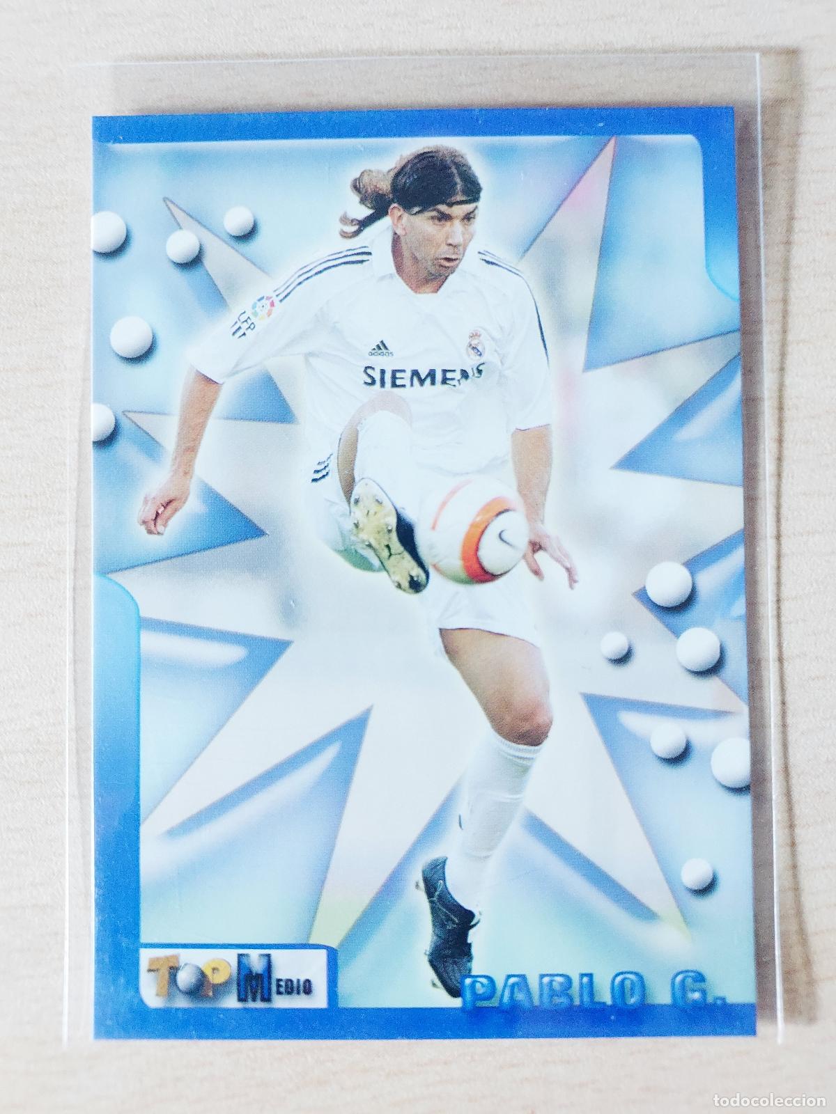Figurine di Calcio: 2005-2006 - 110 PABLO GARCIA - REAL MADRID - MUNDICROMO TOP LIGA