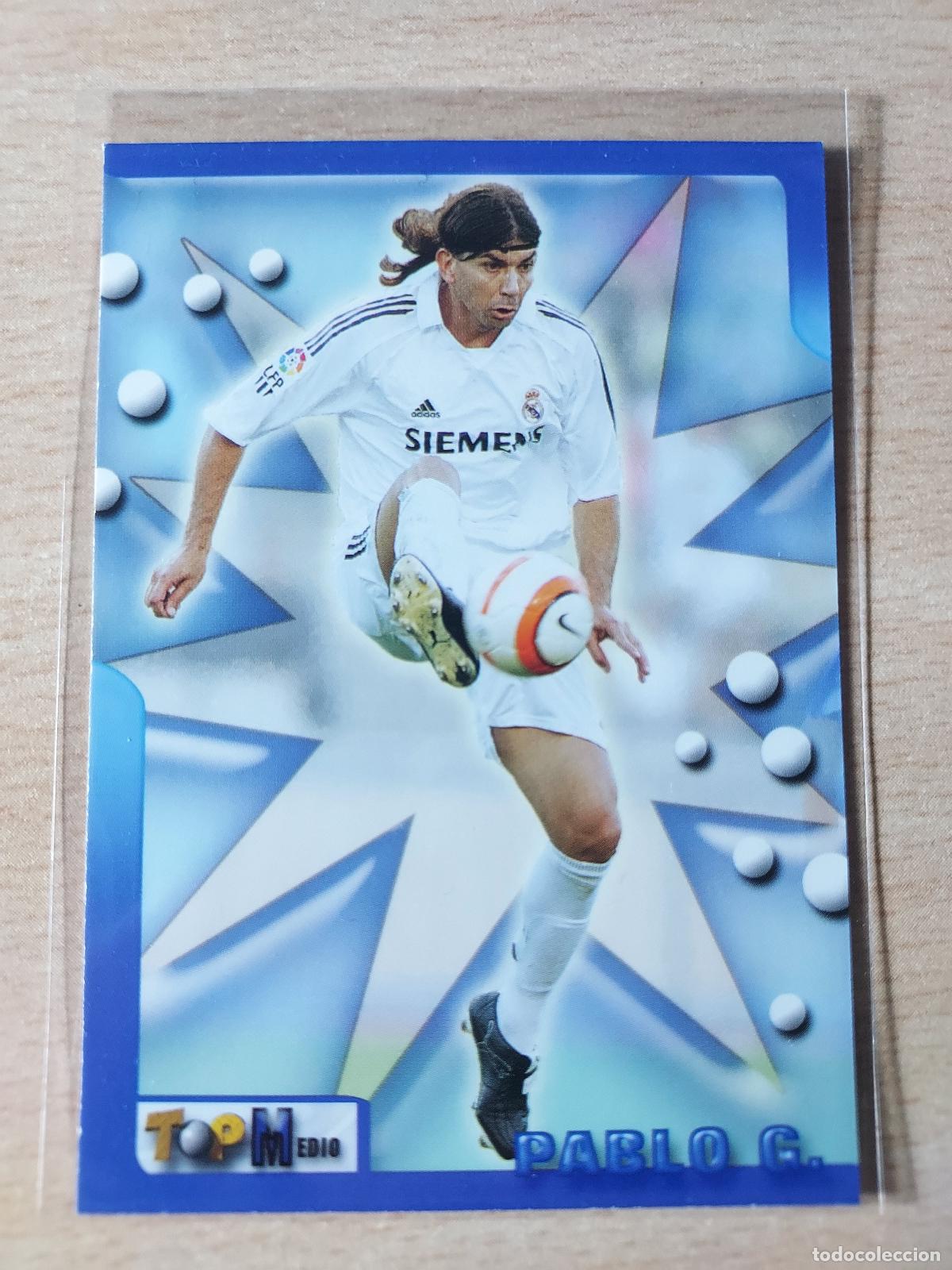 Figurine di Calcio: 2005-2006 - 110 PABLO GARCIA - REAL MADRID - MUNDICROMO TOP LIGA