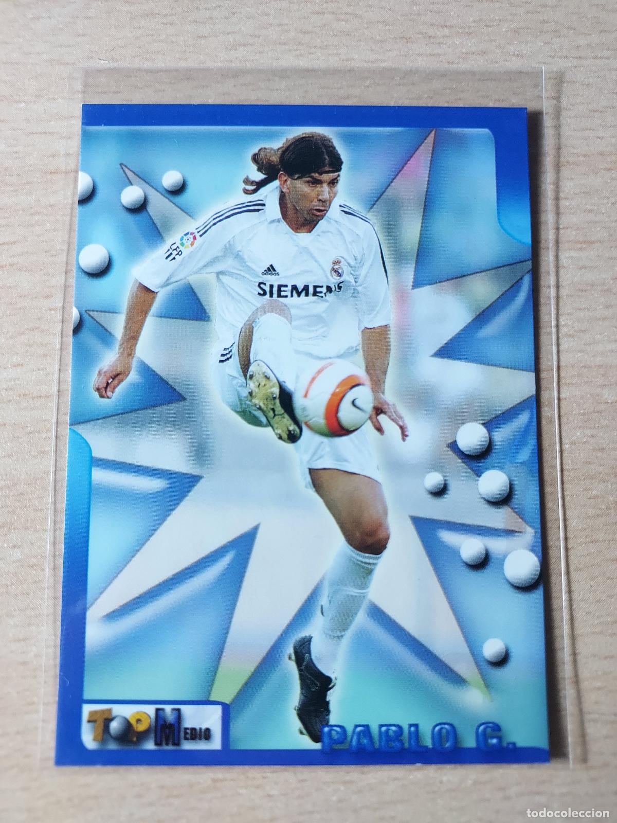 Figurine di Calcio: 2005-2006 - 110 PABLO GARCIA - REAL MADRID - MUNDICROMO TOP LIGA