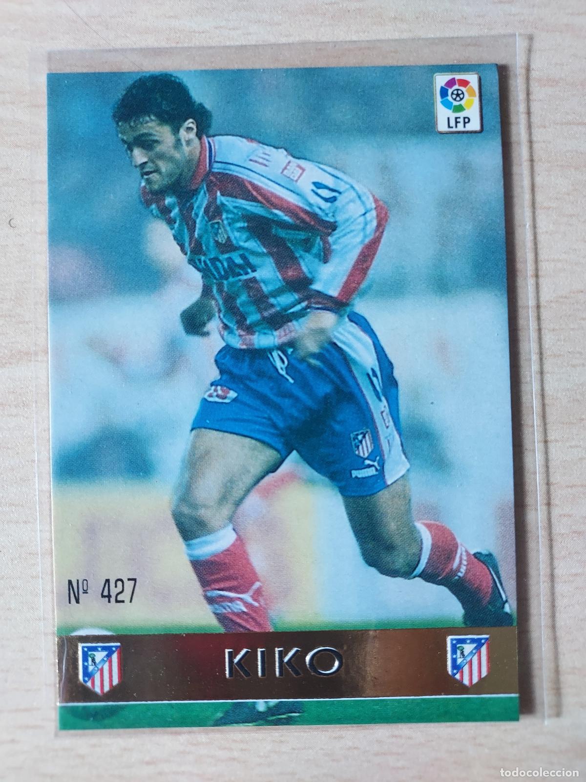 Figurine di Calcio: 1997-1998 - 427 KIKO - ATLETICO DE MADRID - MUNDICROMO
