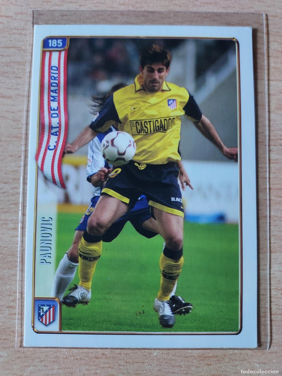 Figurine di Calcio: 2004-2005 - 185 PAUNOVIC - ATLETICO DE MADRID - MUNDICROMO