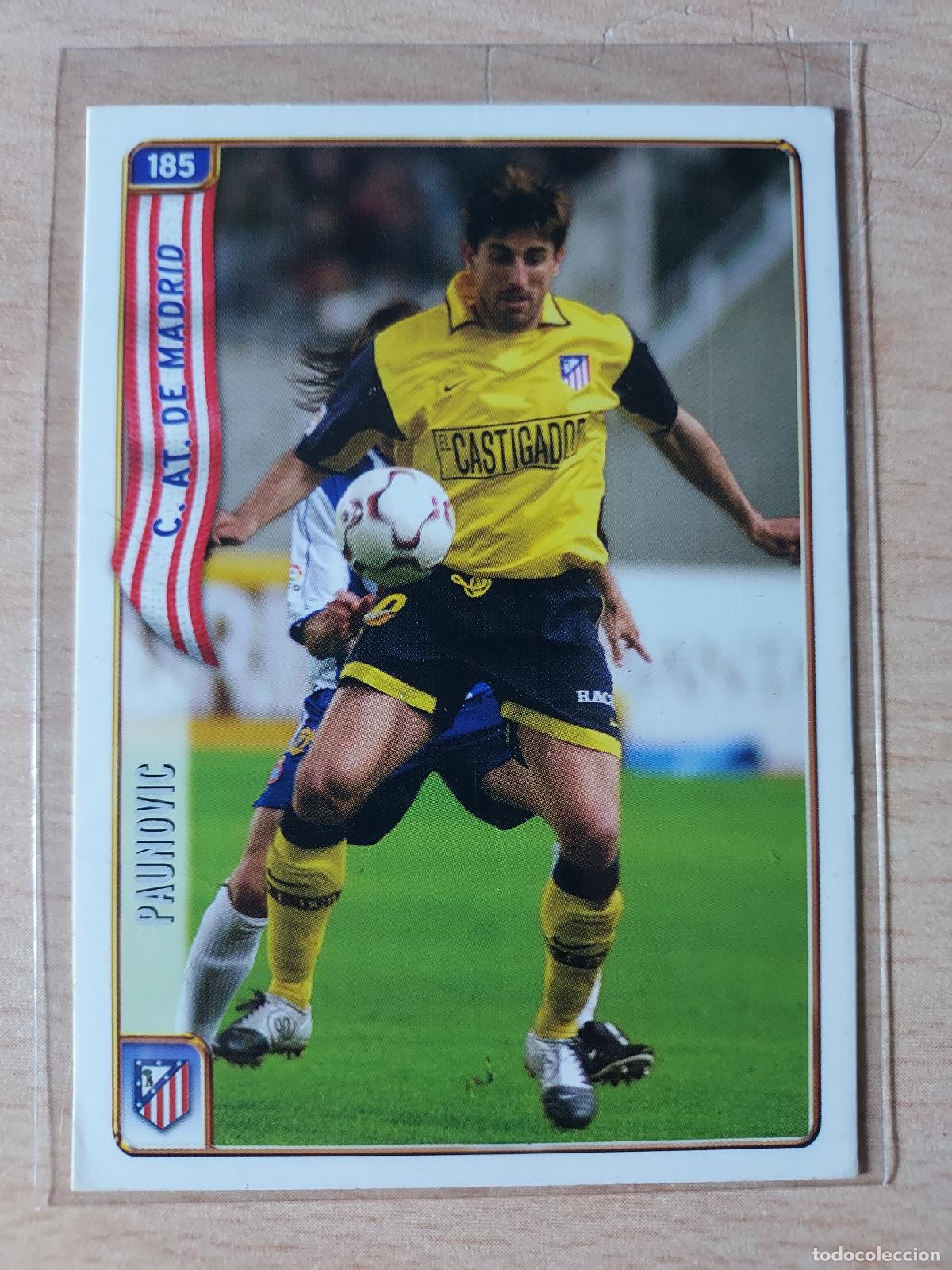 Figurine di Calcio: 2004-2005 - 185 PAUNOVIC - ATLETICO DE MADRID - MUNDICROMO