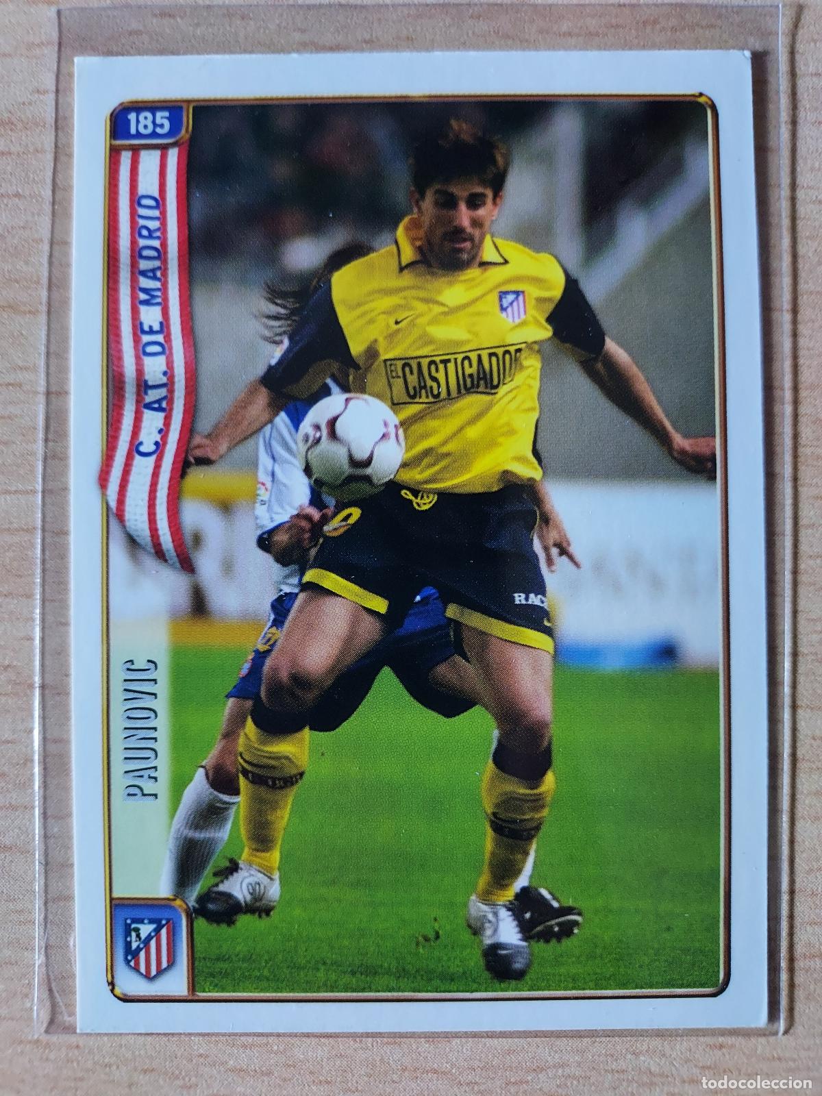 Figurine di Calcio: 2004-2005 - 185 PAUNOVIC - ATLETICO DE MADRID - MUNDICROMO