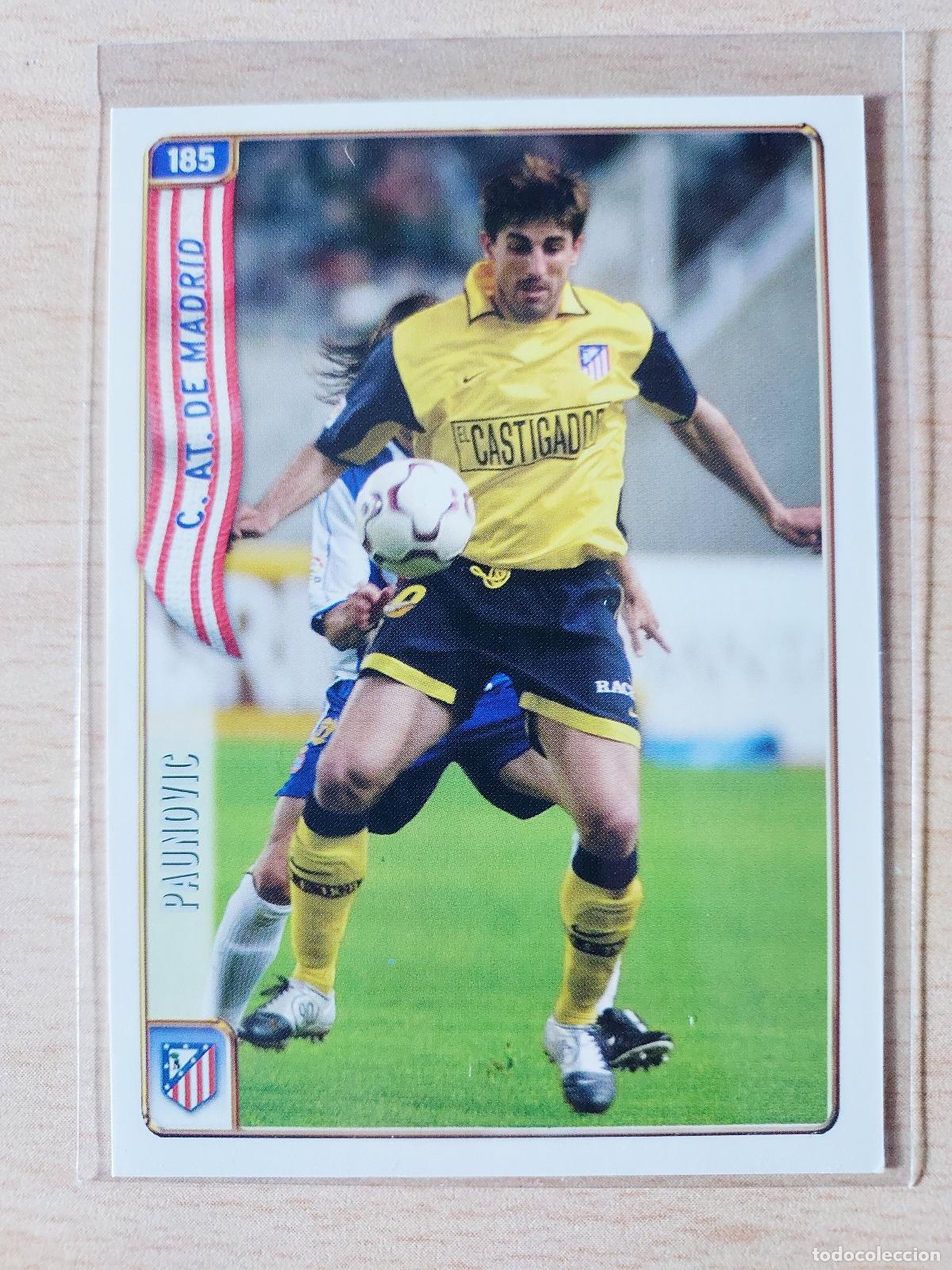 Figurine di Calcio: 2004-2005 - 185 PAUNOVIC - ATLETICO DE MADRID - MUNDICROMO