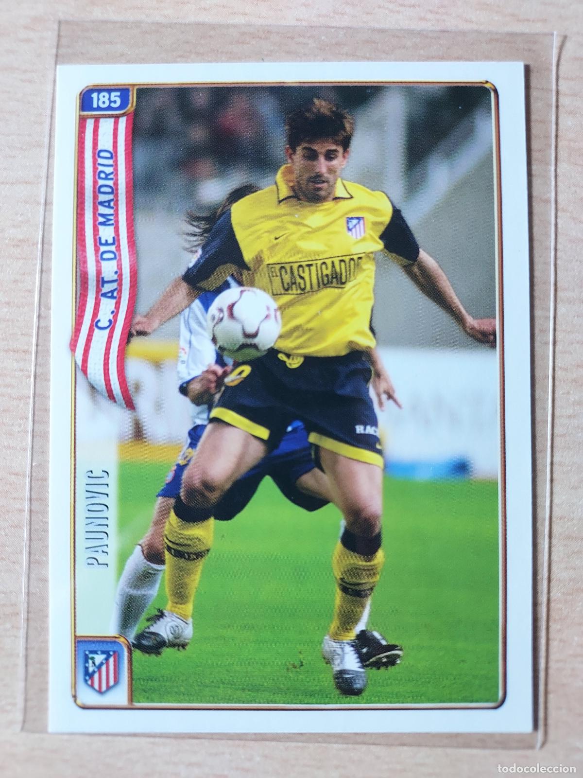 Figurine di Calcio: 2004-2005 - 185 PAUNOVIC - ATLETICO DE MADRID - MUNDICROMO