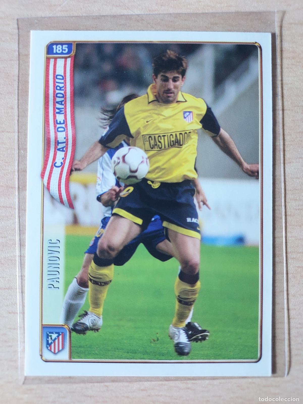 Figurine di Calcio: 2004-2005 - 185 PAUNOVIC - ATLETICO DE MADRID - MUNDICROMO