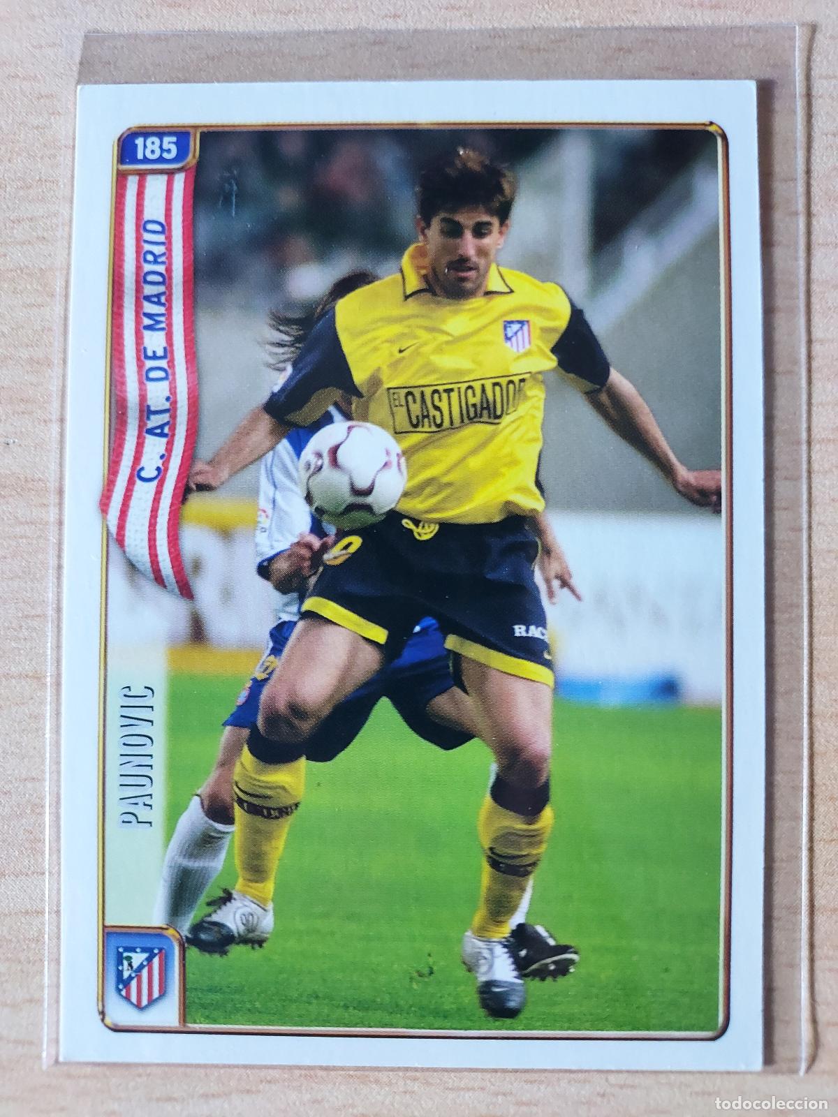 Figurine di Calcio: 2004-2005 - 185 PAUNOVIC - ATLETICO DE MADRID - MUNDICROMO