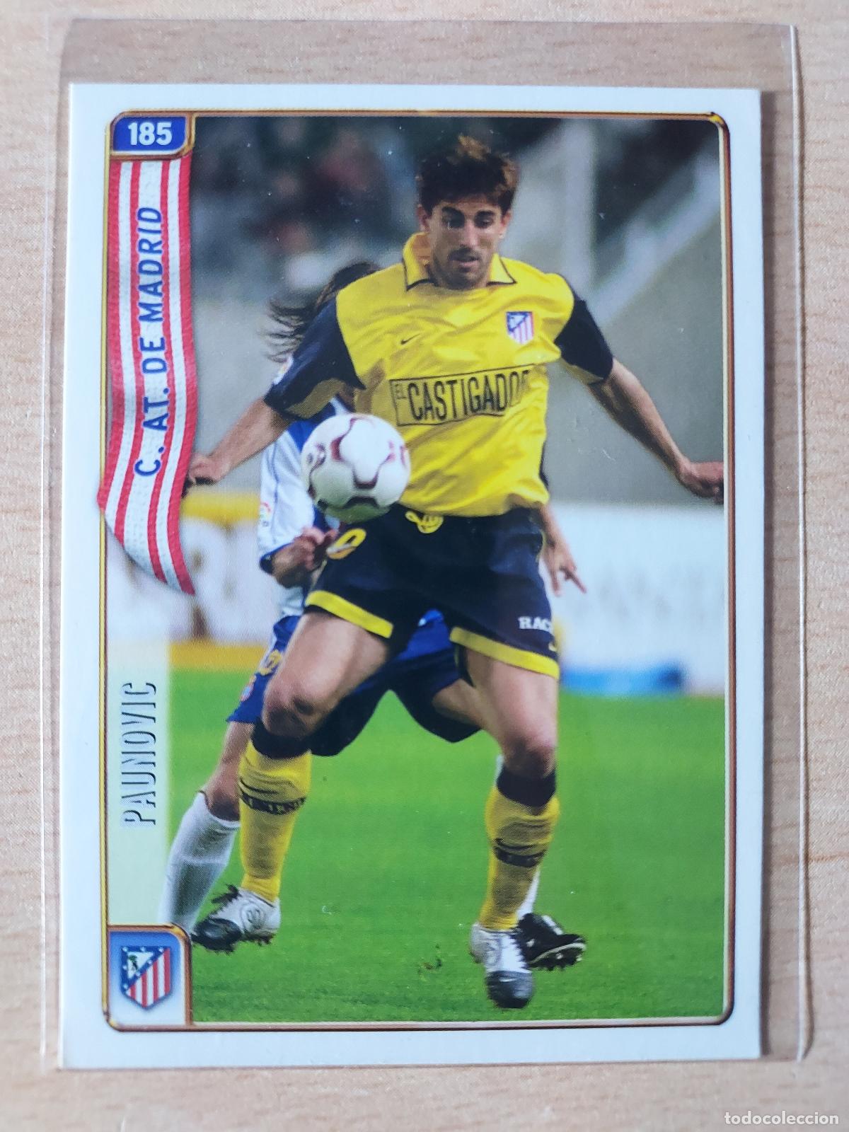 Figurine di Calcio: 2004-2005 - 185 PAUNOVIC - ATLETICO DE MADRID - MUNDICROMO