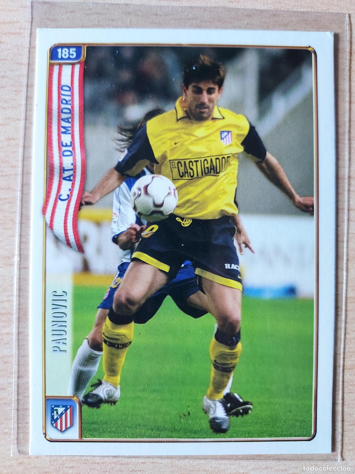 Cromos de F&uacute;tbol: 2004-2005 - 185 PAUNOVIC - ATLETICO DE MADRID - MUNDICROMO