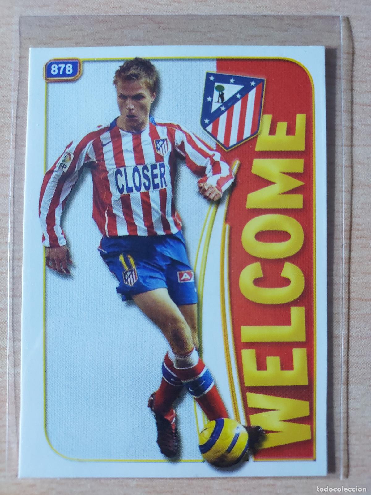Cromos de F&uacute;tbol: 2004-2005 - 878 GRONKJAER - ATLETICO DE MADRID - MUNDICROMO