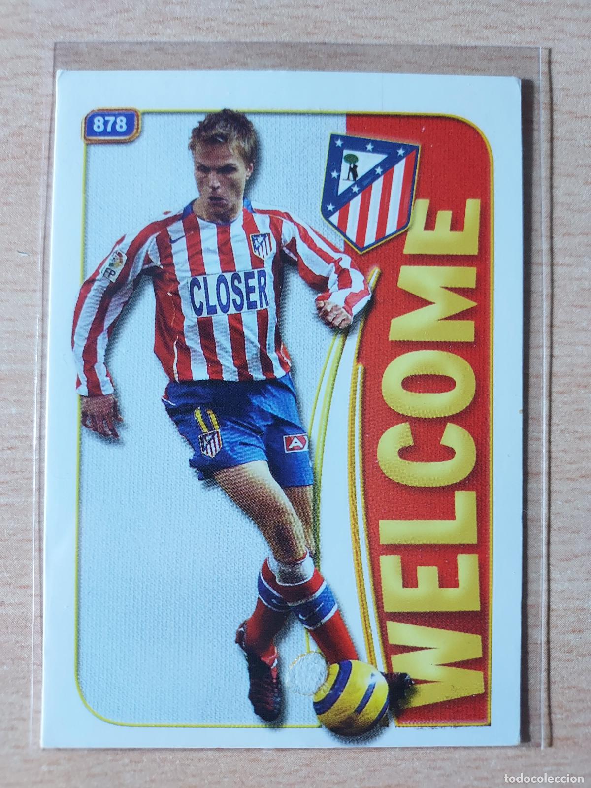 Cromos de F&uacute;tbol: 2004-2005 - 878 GRONKJAER - ATLETICO DE MADRID - MUNDICROMO