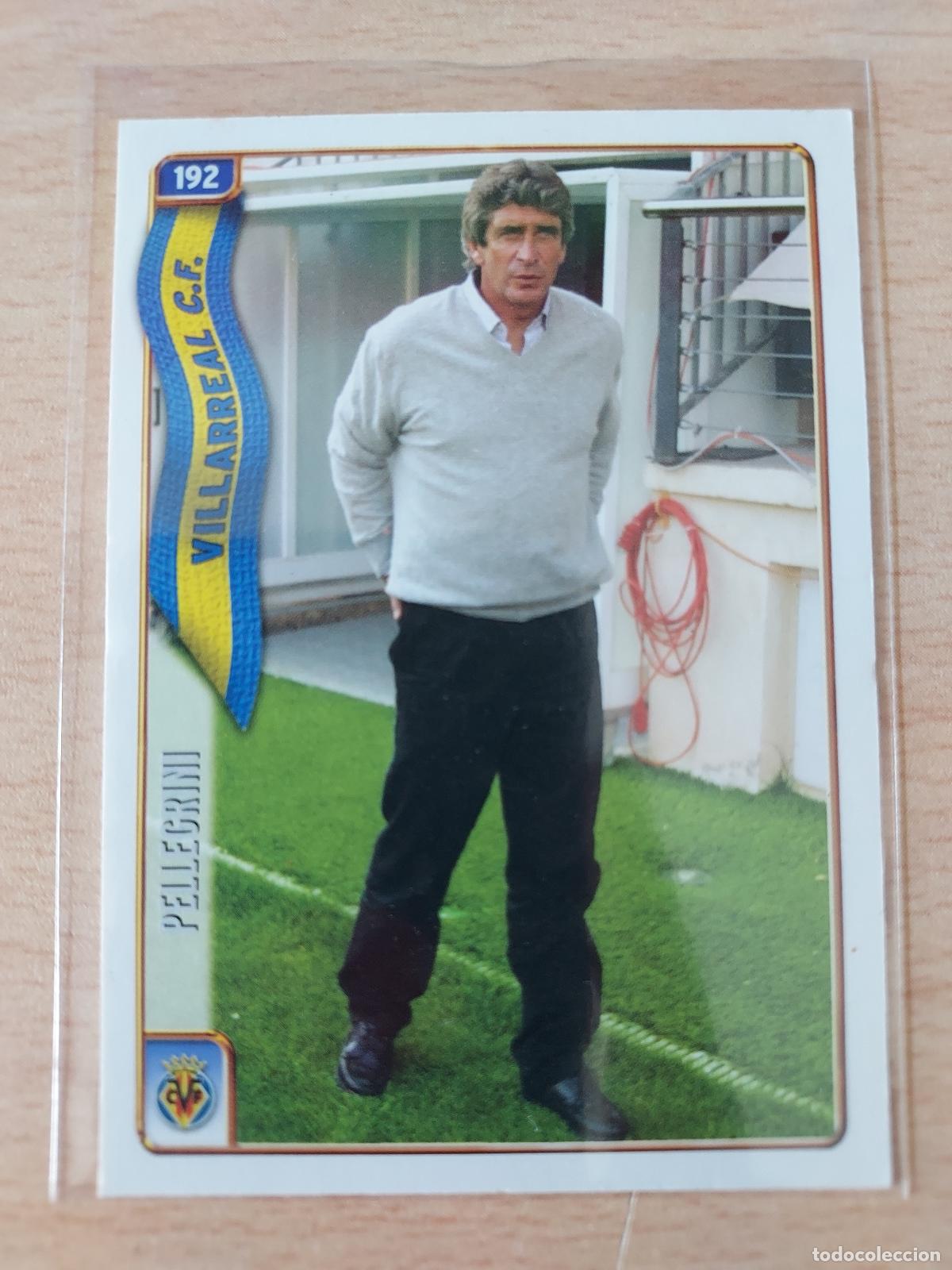 Cromos de Futebol: 2004-2005 - 192 PELLEGRINI - VILLARREAL CF - MUNDICROMO