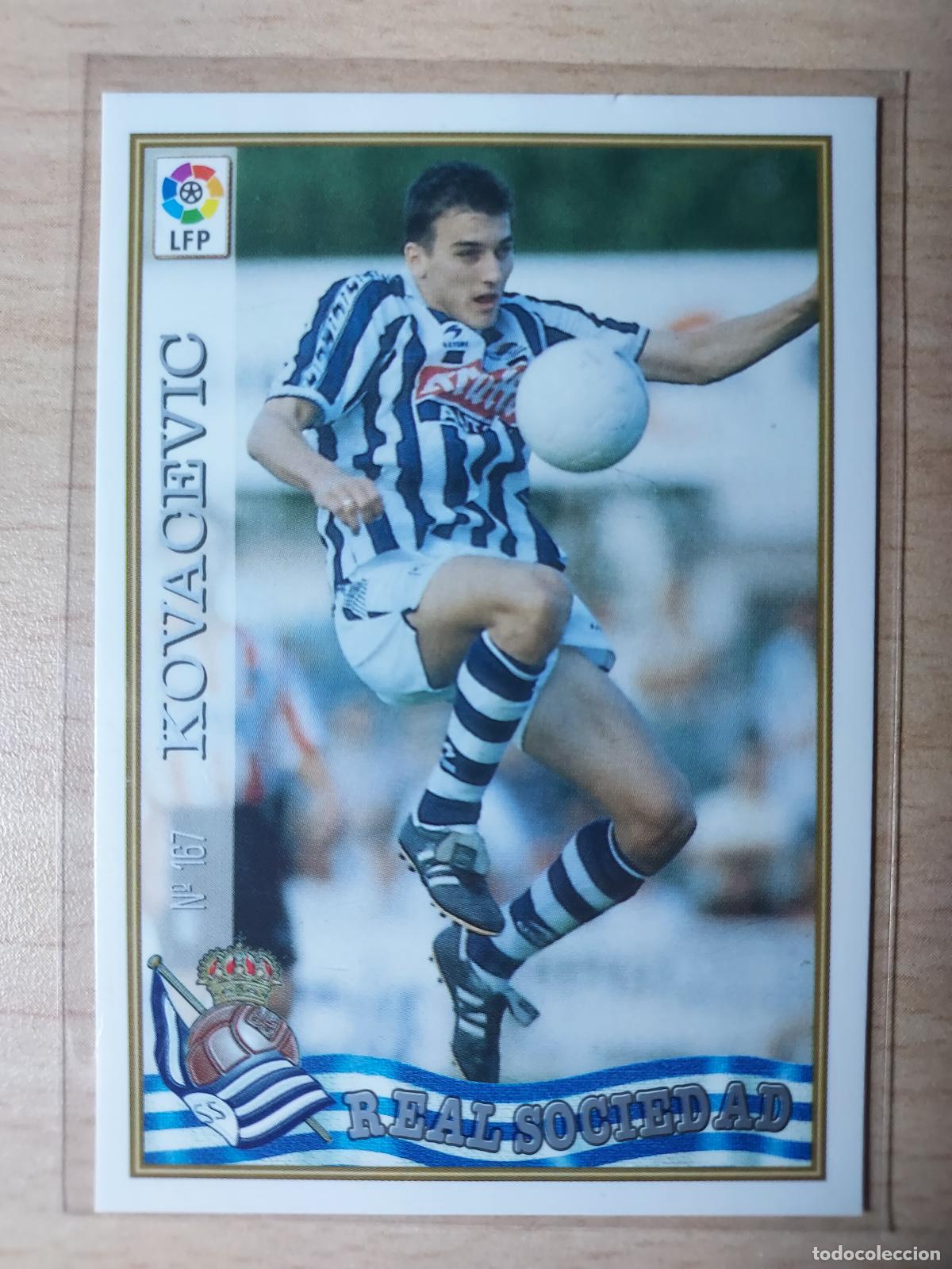 Cromos de Futebol: 1997-1998 - 167 KOVACEVIC - REAL SOCIEDAD - MUNDICROMO