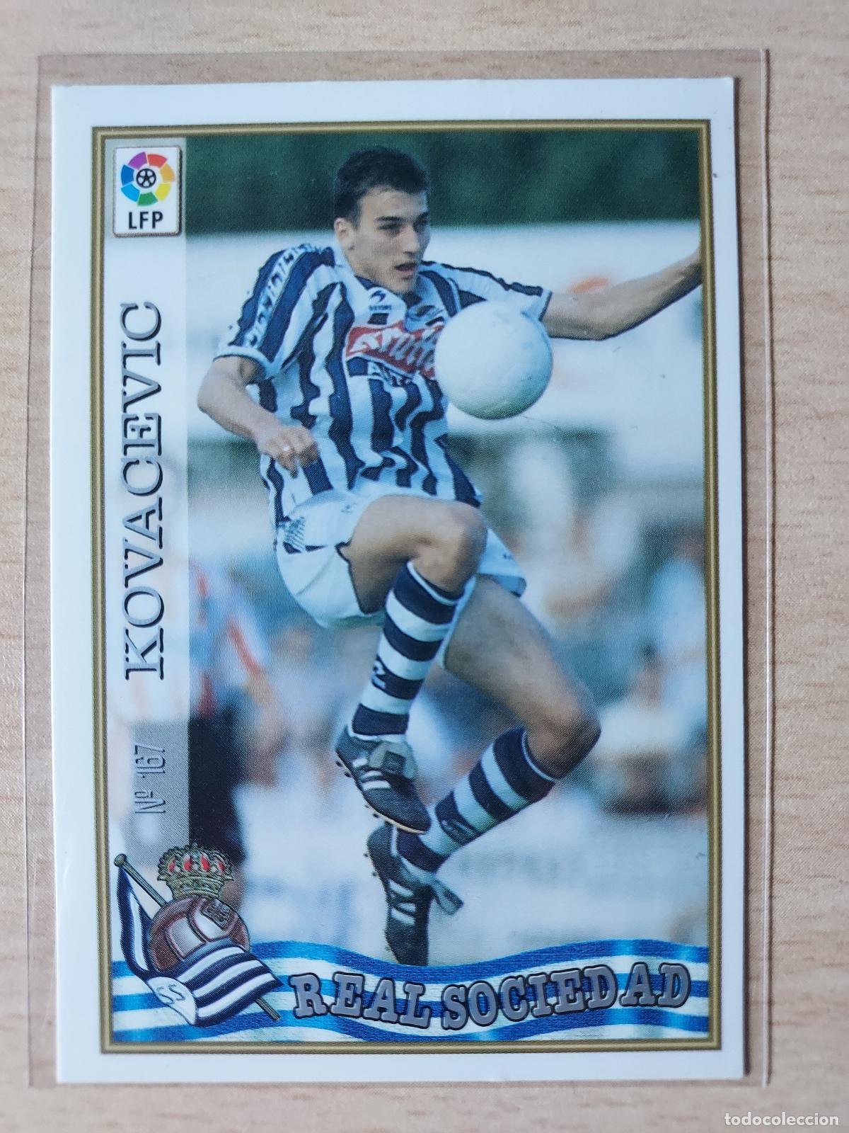 Cromos de Futebol: 1997-1998 - 167 KOVACEVIC - REAL SOCIEDAD - MUNDICROMO