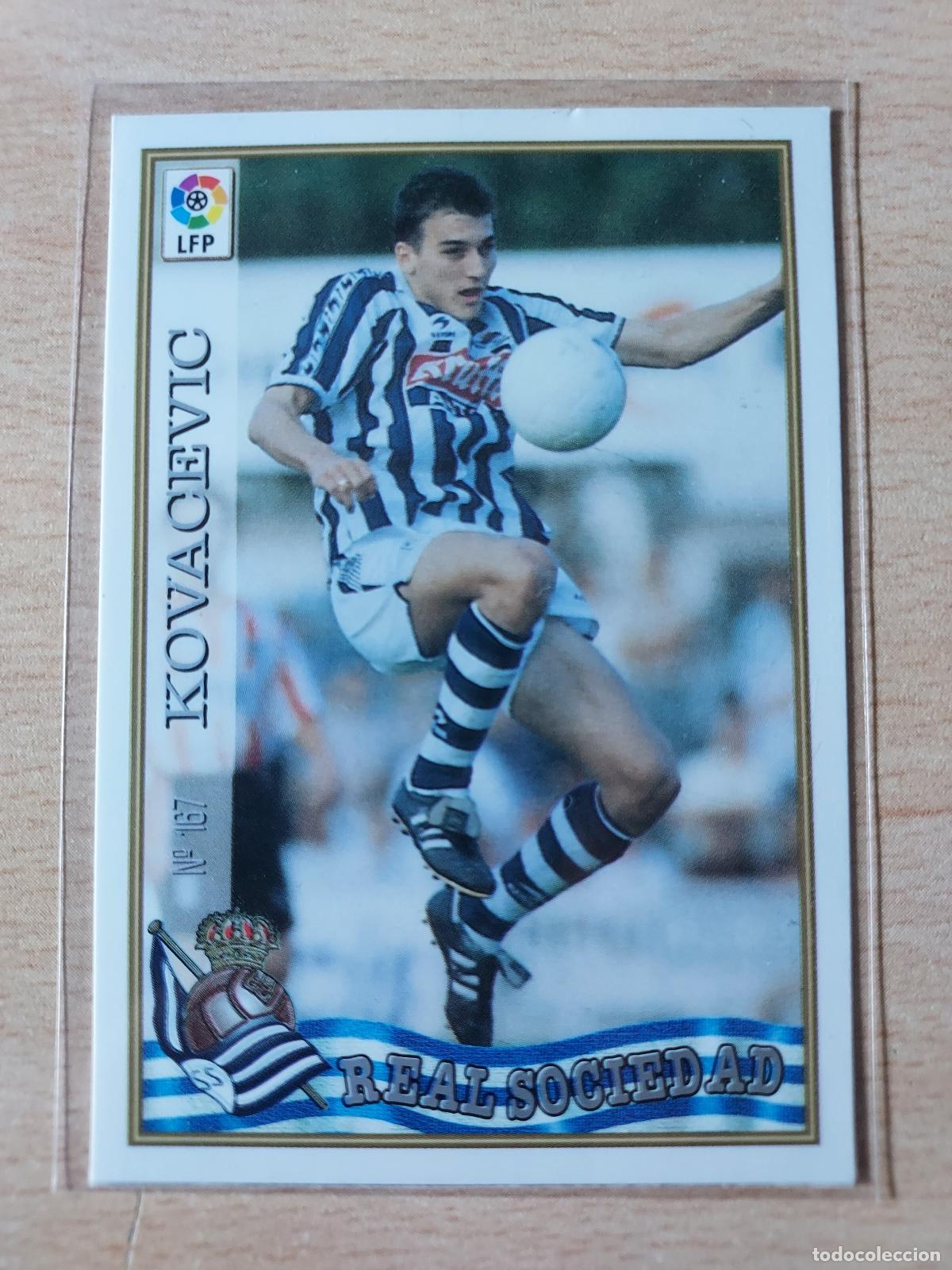 Cromos de Futebol: 1997-1998 - 167 KOVACEVIC - REAL SOCIEDAD - MUNDICROMO