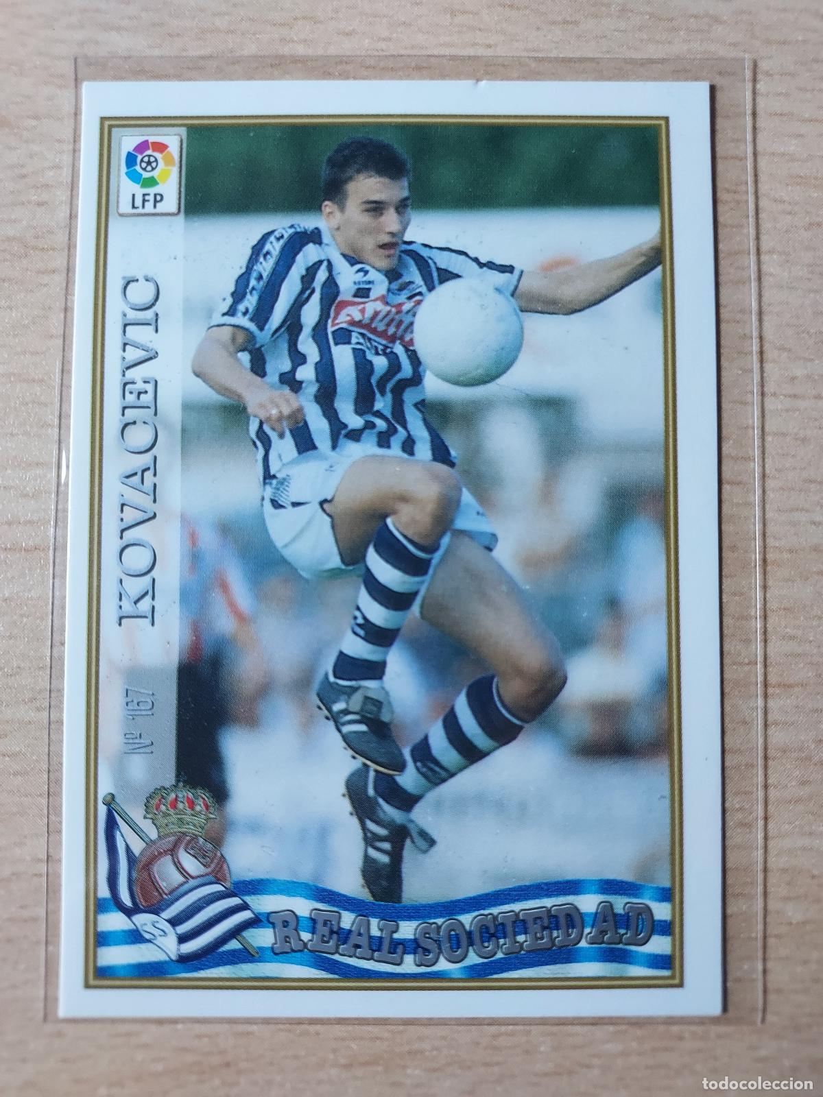 Cromos de Futebol: 1997-1998 - 167 KOVACEVIC - REAL SOCIEDAD - MUNDICROMO