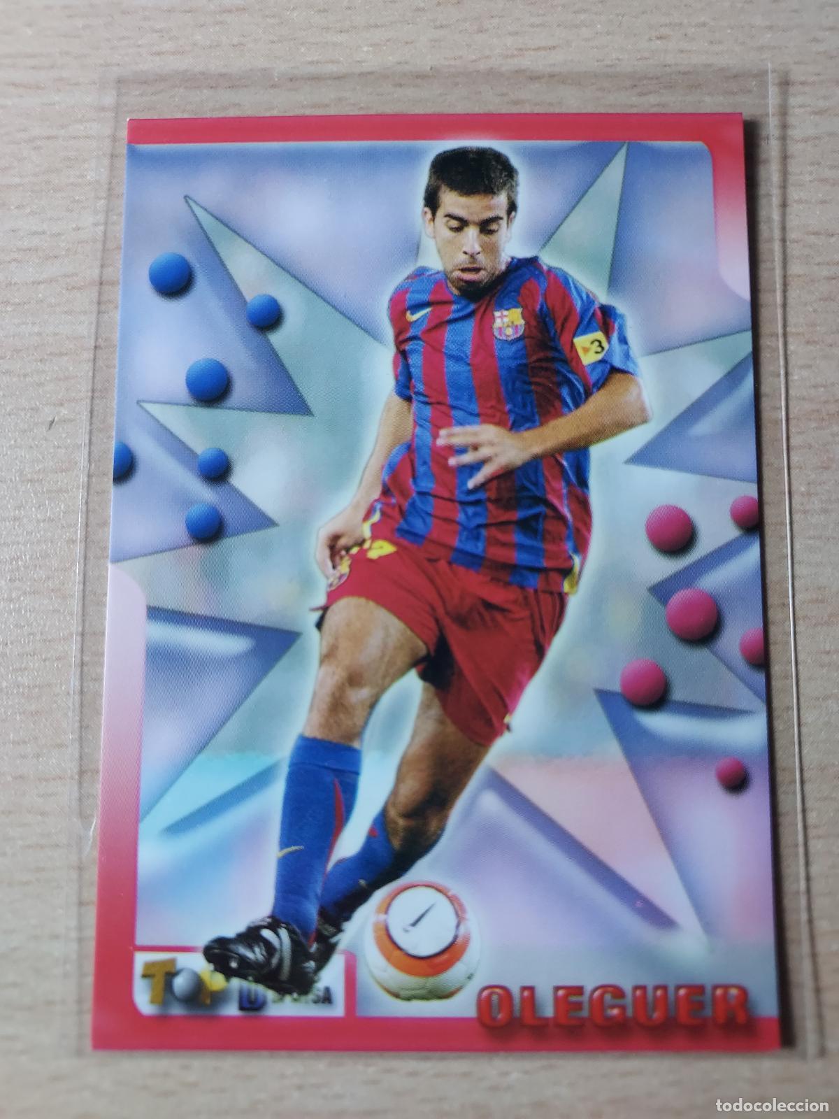 Cromos de Futebol: 2005-2006 - 55 OLEGUER - FC BARCELONA - MUNDICROMO TOP LIGA