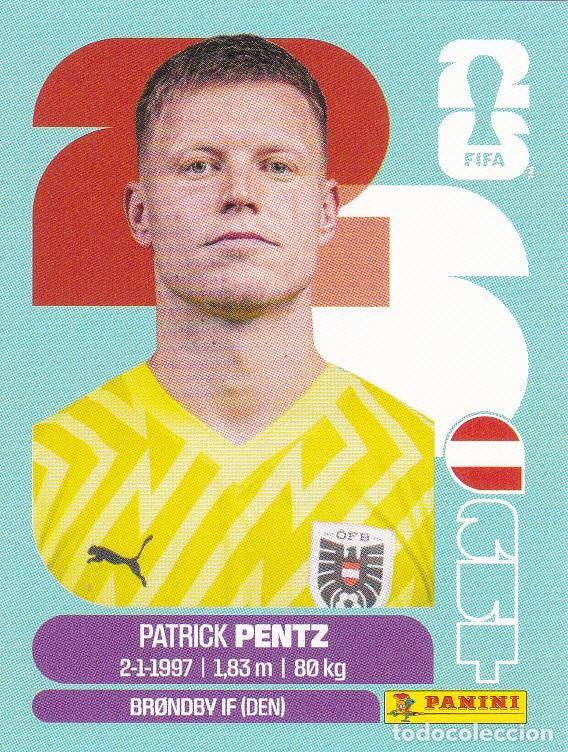 Cromos de F&uacute;tbol: FIFA WORLD CUP 2026 * PENTZ N&ordm; 3 * AUSTRIA - NUEVO DE SOBRE (A-18)