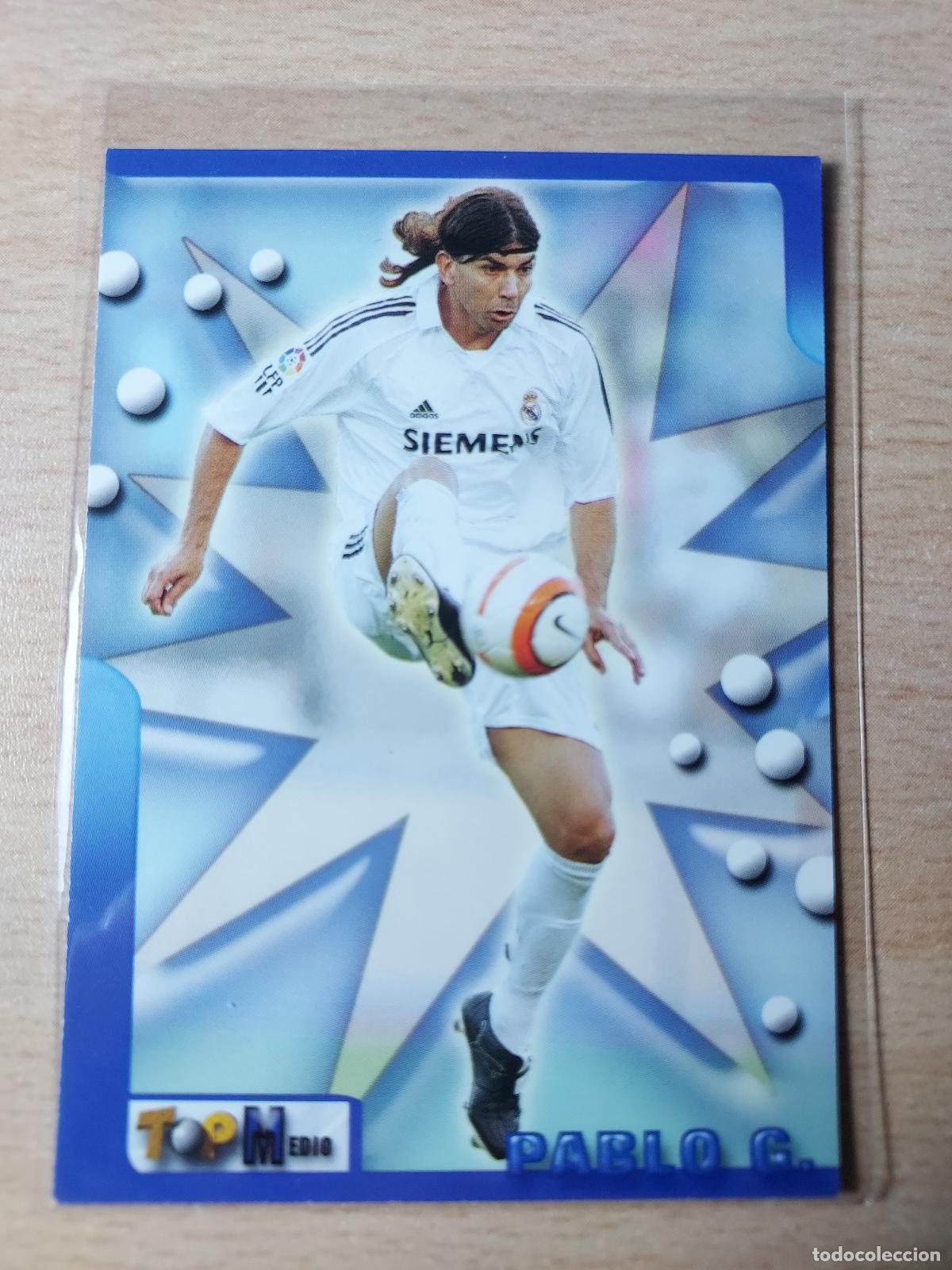 Cromos de Futebol: 2005-2006 - 110 PABLO GARCIA - REAL MADRID - MUNDICROMO TOP LIGA