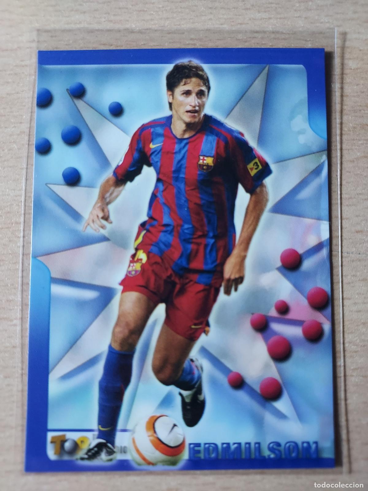 Fu&szlig;ball-Sticker: 2005-2006 - 145 EDMILSON - FC BARCELONA - MUNDICROMO TOP LIGA