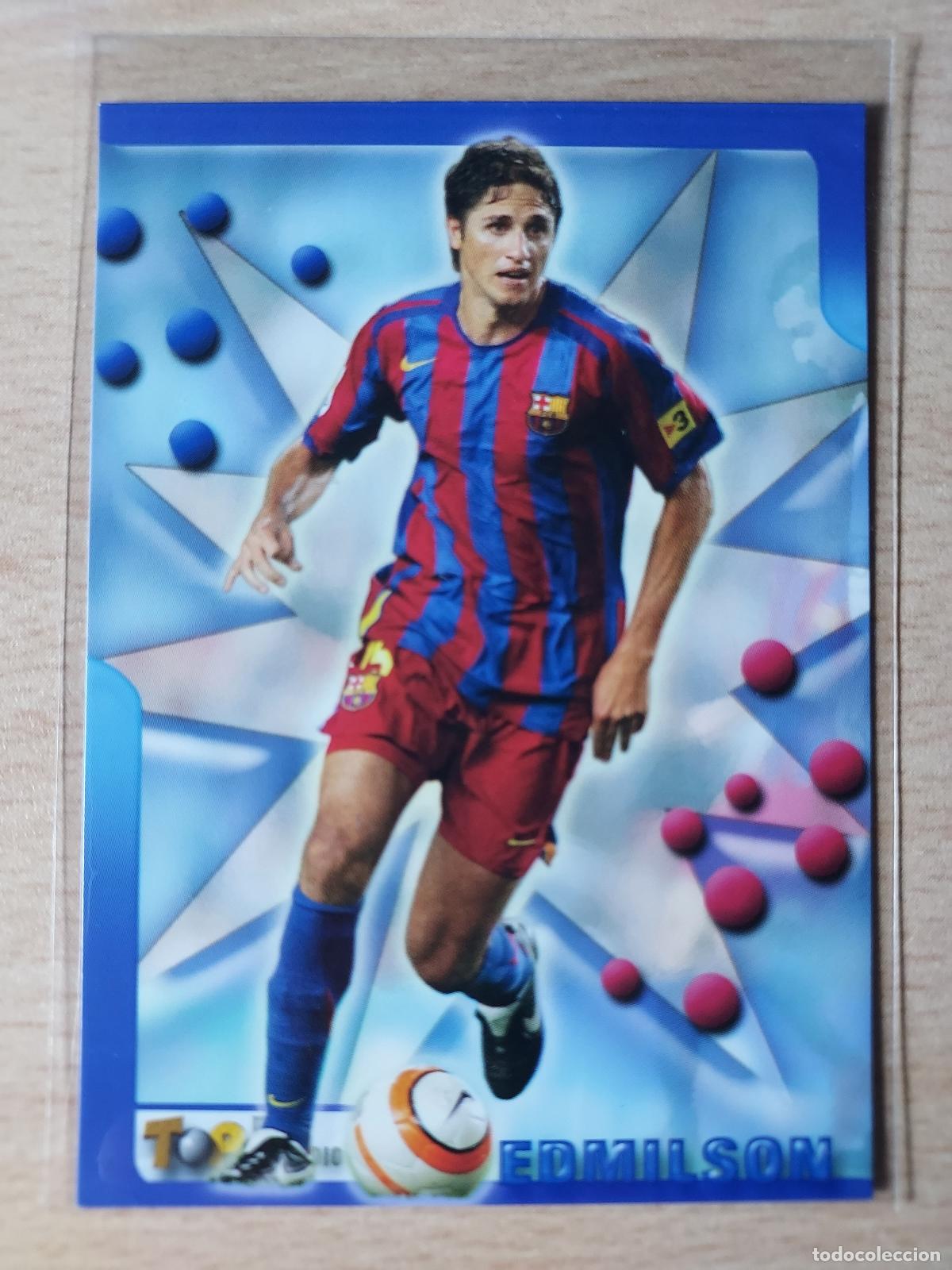 Cromos de F&uacute;tbol: 2005-2006 - 145 EDMILSON - FC BARCELONA - MUNDICROMO TOP LIGA