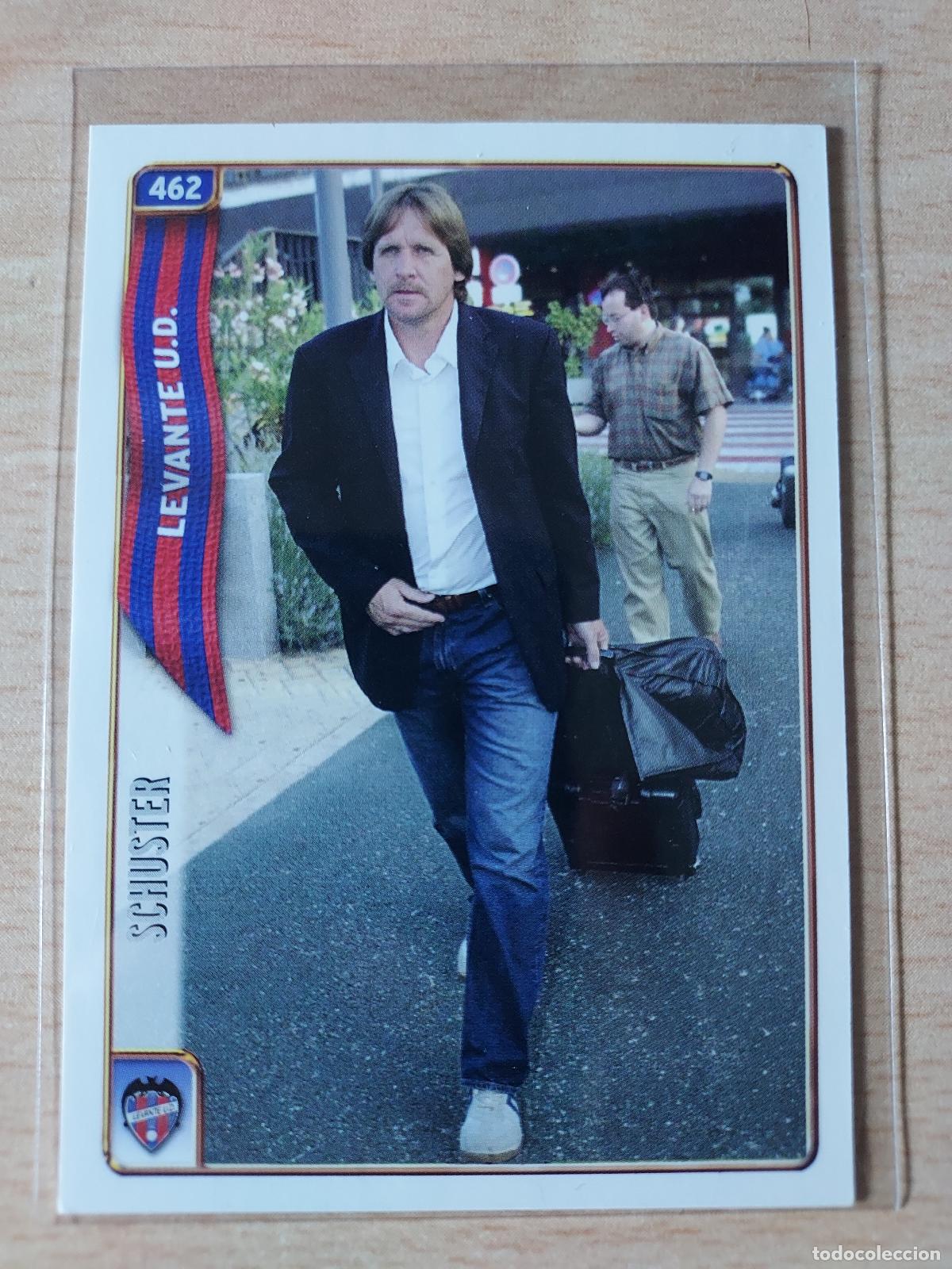 Cromos de F&uacute;tbol: 2004-2005 - 462 SCHUSTER - LEVANTE UD - MUNDICROMO